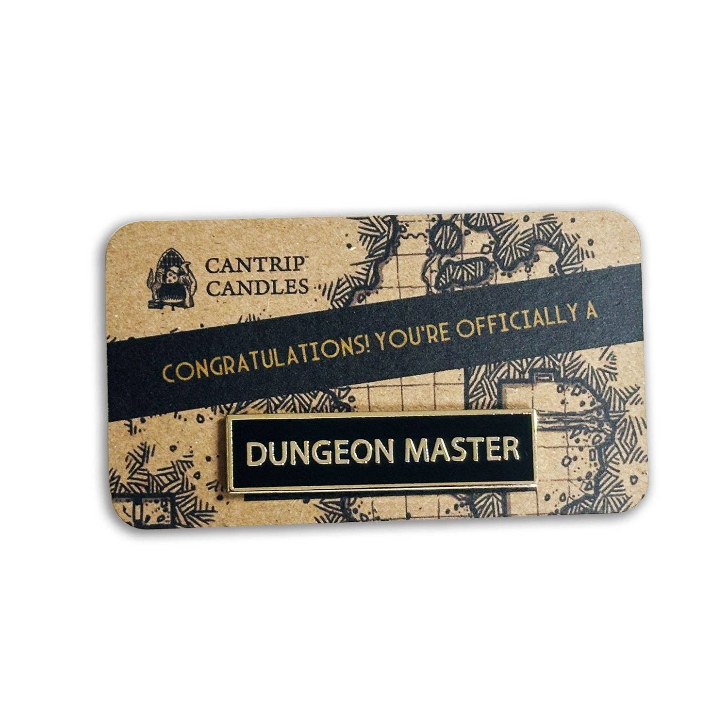Dungeon Master Badge Enamel Pin