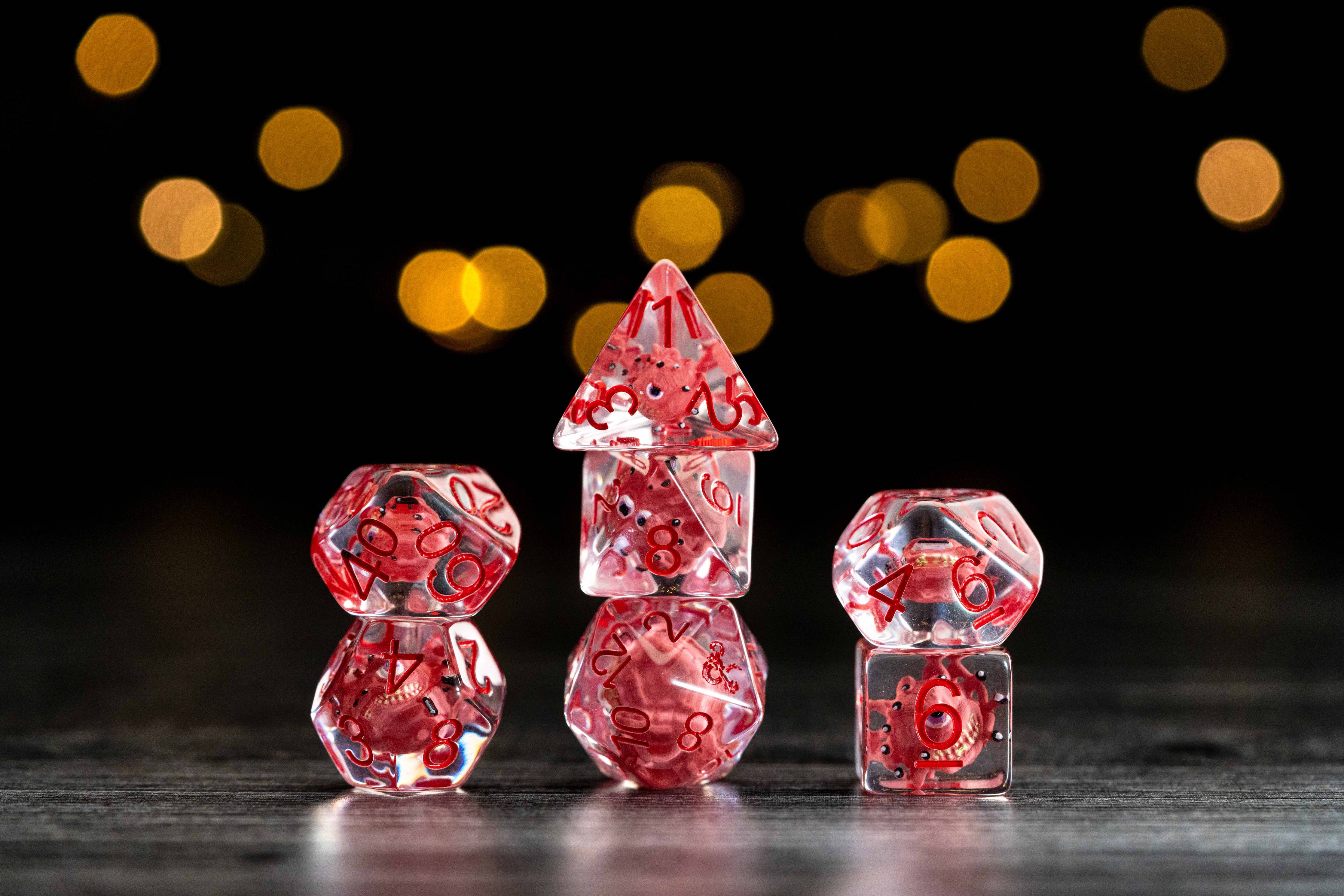 Dungeons & Dragons Beholder Resin Dice Set - Image 3