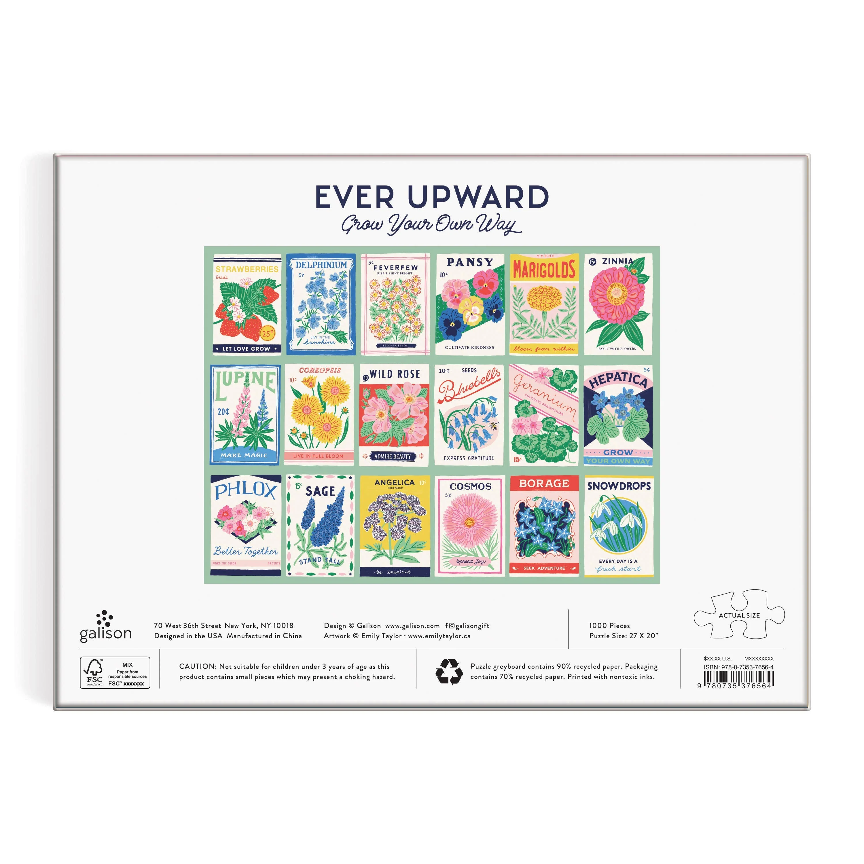 Ever Upward Grow Your Own Way 1000 Piece Puzzle - Image 4
