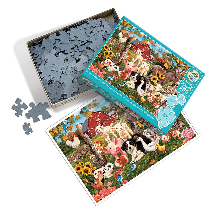 Family Farm (Family) 350pc Puzzle - Image 3