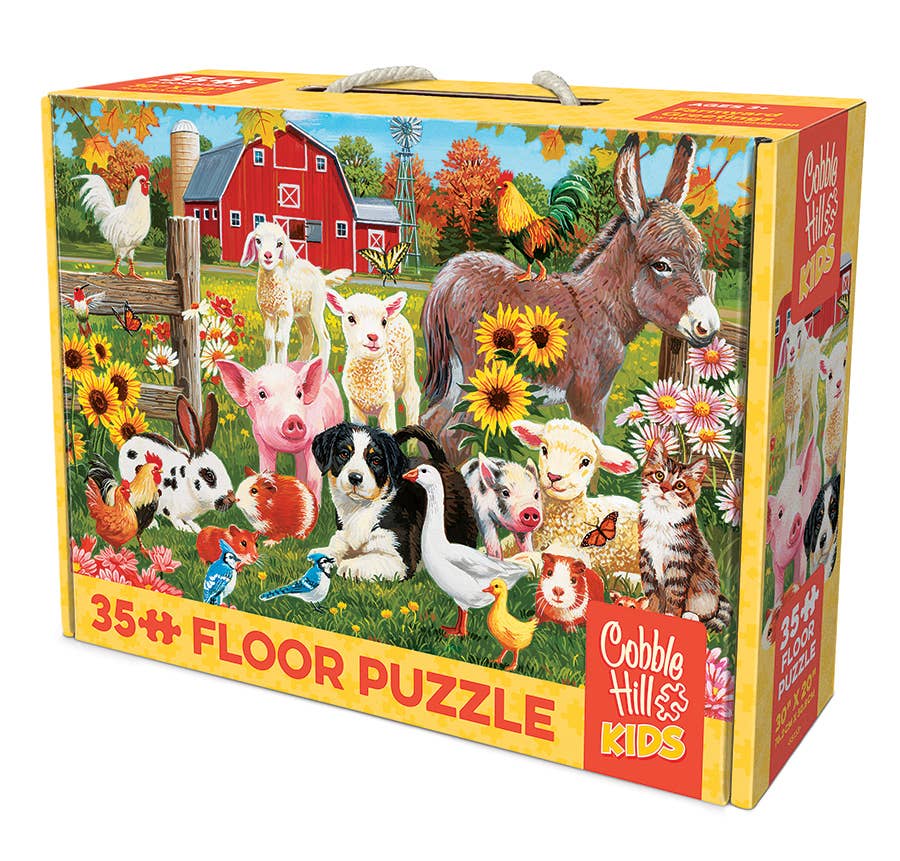 Farmyard Greetings (35pc) Floor Puzzle - Ages 3+ - Image 3