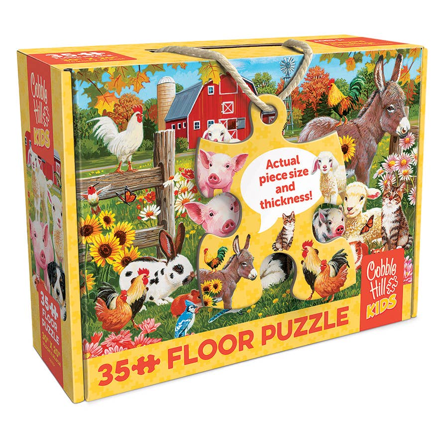 Farmyard Greetings (35pc) Floor Puzzle - Ages 3+ - Image 4