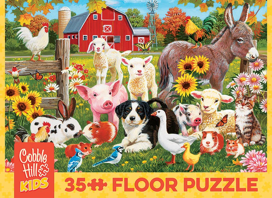 Farmyard Greetings (35pc) Floor Puzzle - Ages 3+ - Image 5