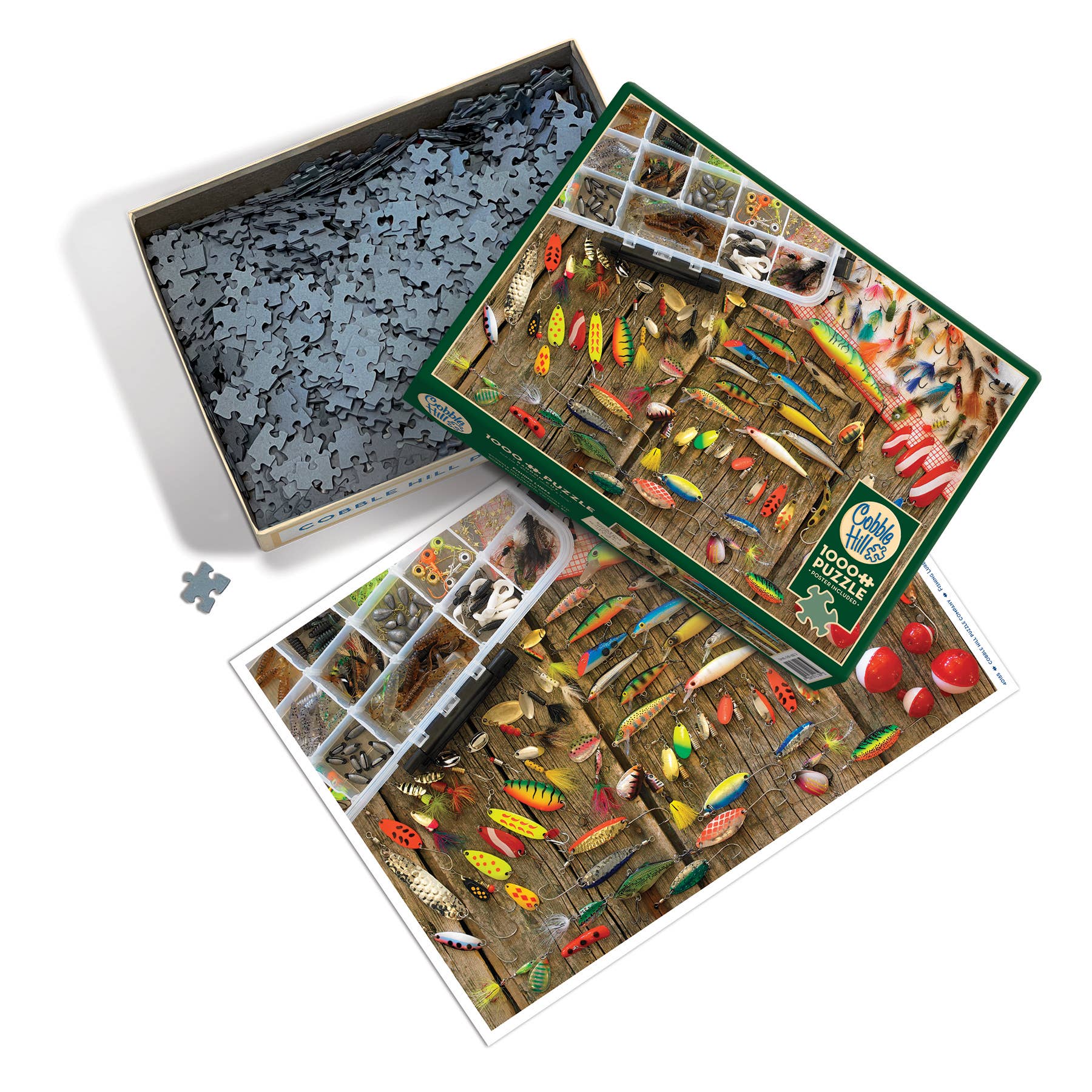 Fishing Lures 1000pc puzzle - Image 3