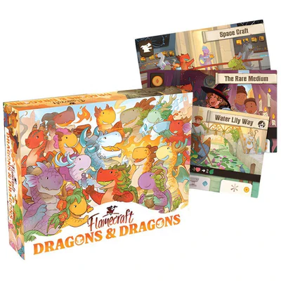Flamecraft - Dragons & Dragons (includes Dragons of the Past promo pack)
