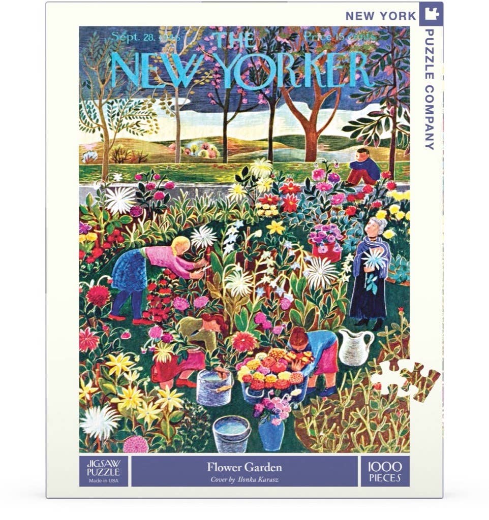 Flower Garden - 1000 Piece Jigsaw Puzzle - Image 2