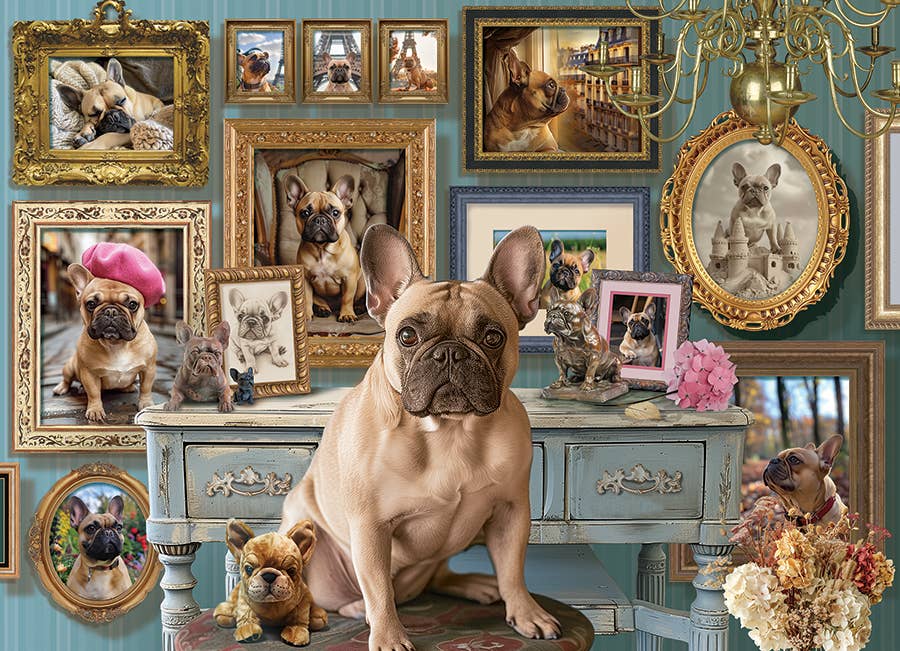 Frenchie 500pc puzzle - Image 2