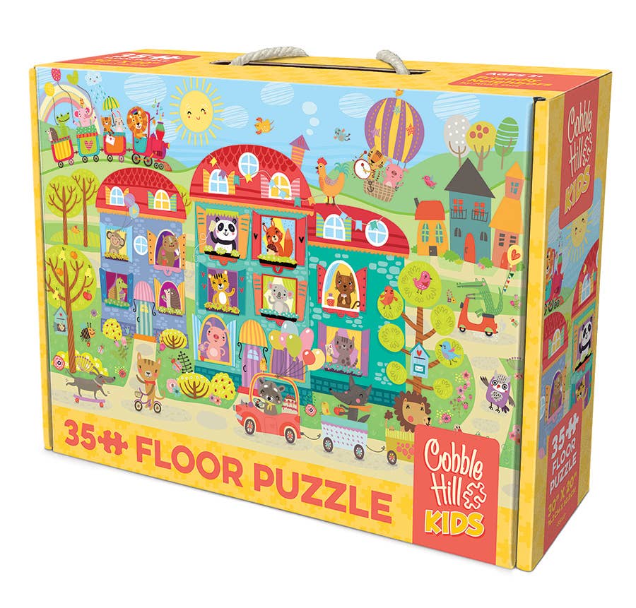 Friendly Neighbors (35pc) Floor Puzzle - Ages 3+ - Image 3