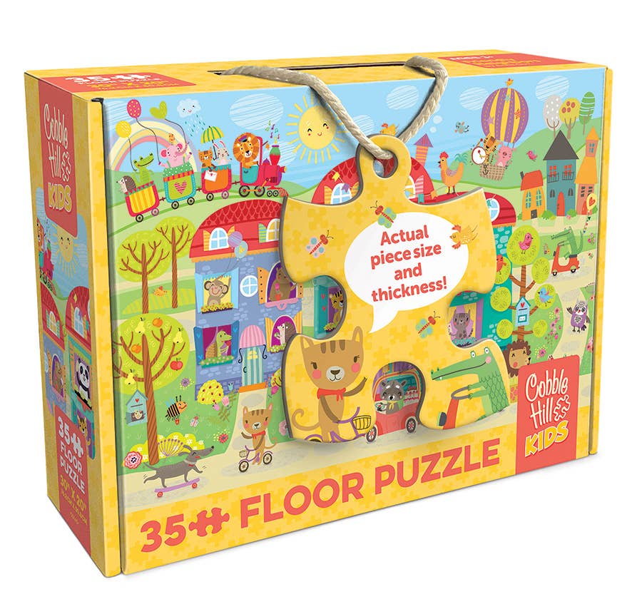 Friendly Neighbors (35pc) Floor Puzzle - Ages 3+ - Image 4