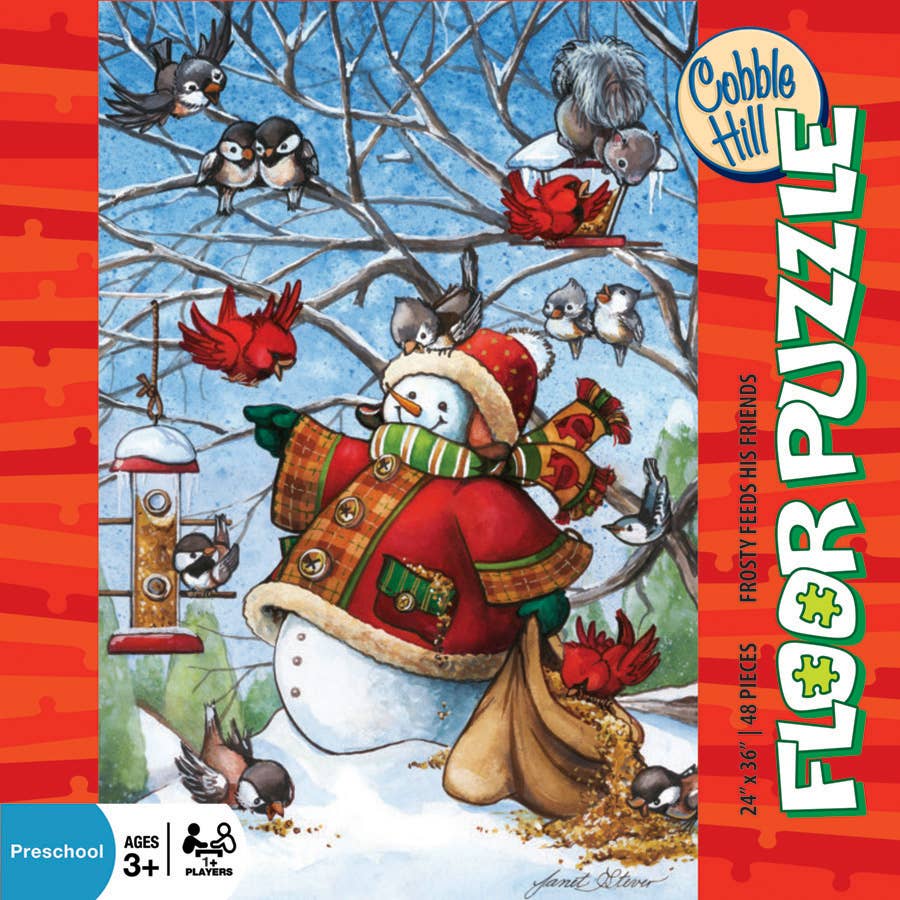 Frosty Feeds His Friends 48pc floor puzzle - Image 3