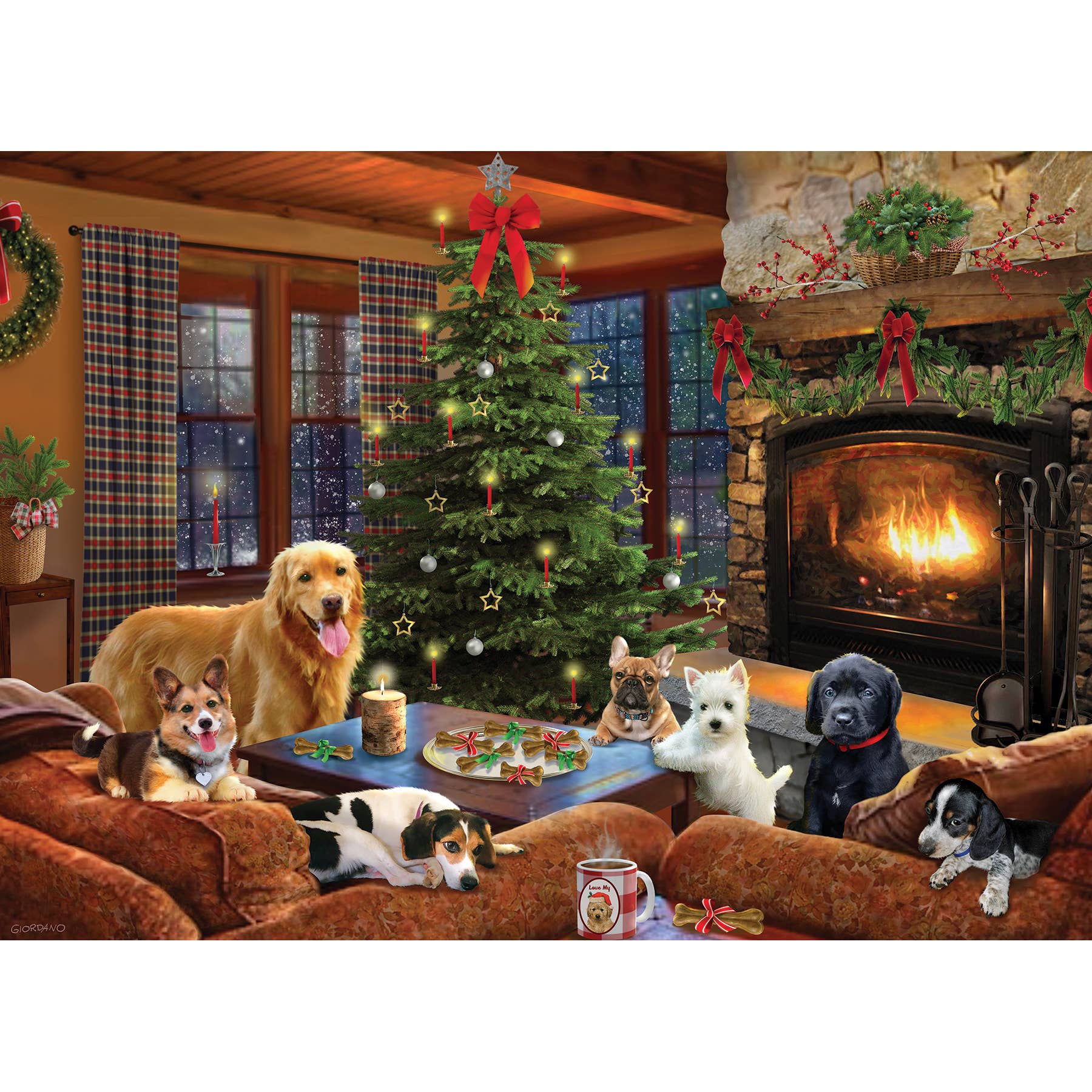 Furry Festivities 500pc Puzzle - Image 2