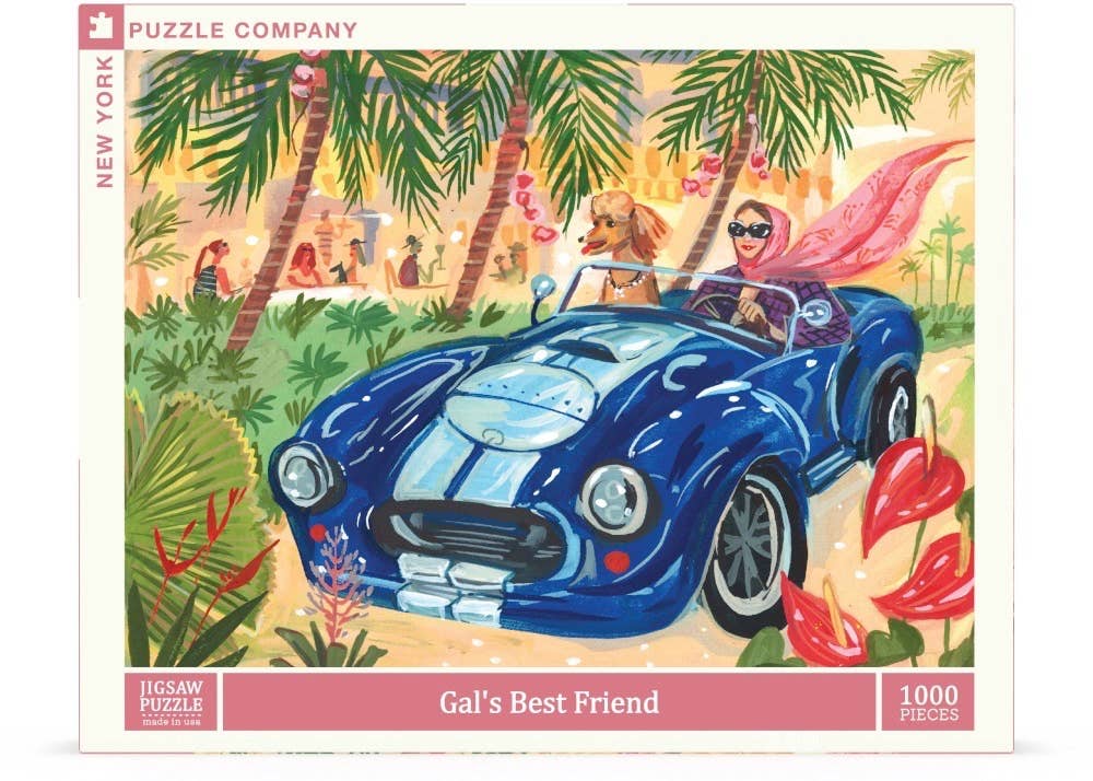 Gal's Best Friend - 1000 Piece Jigsaw Puzzle - Image 2