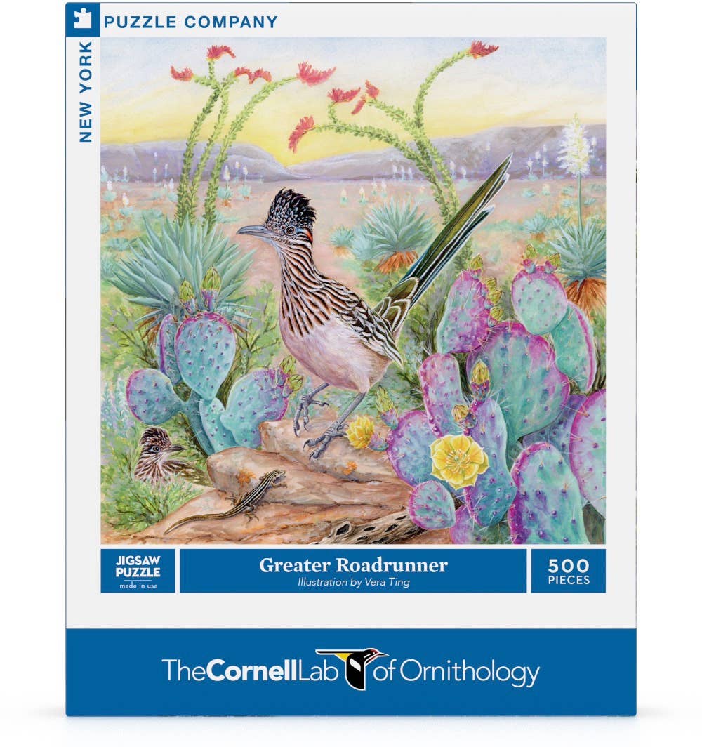 Greater Roadrunner - 500 Piece Jigsaw Puzzle - Image 2