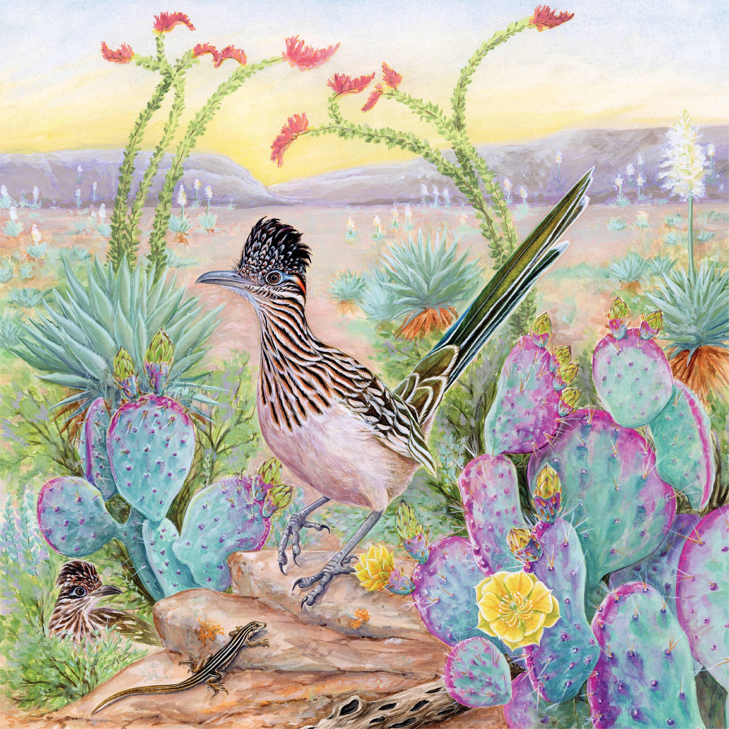 Greater Roadrunner - 500 Piece Jigsaw Puzzle - Image 3