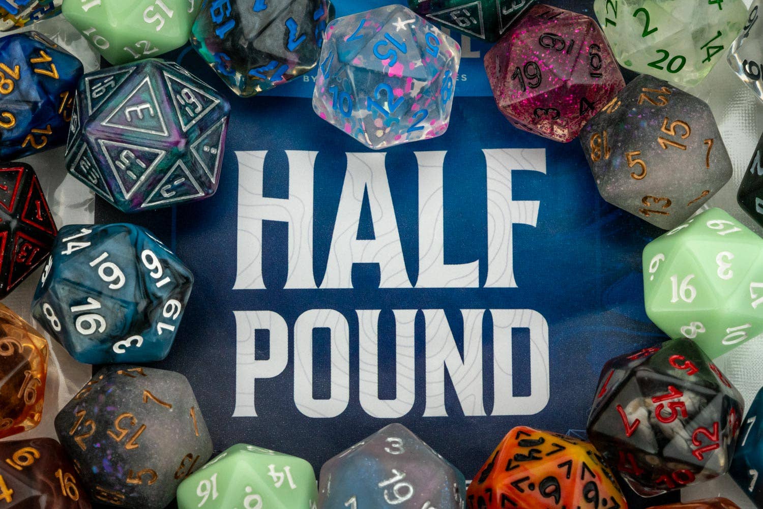 Half Pound of Assorted d20's - Image 5
