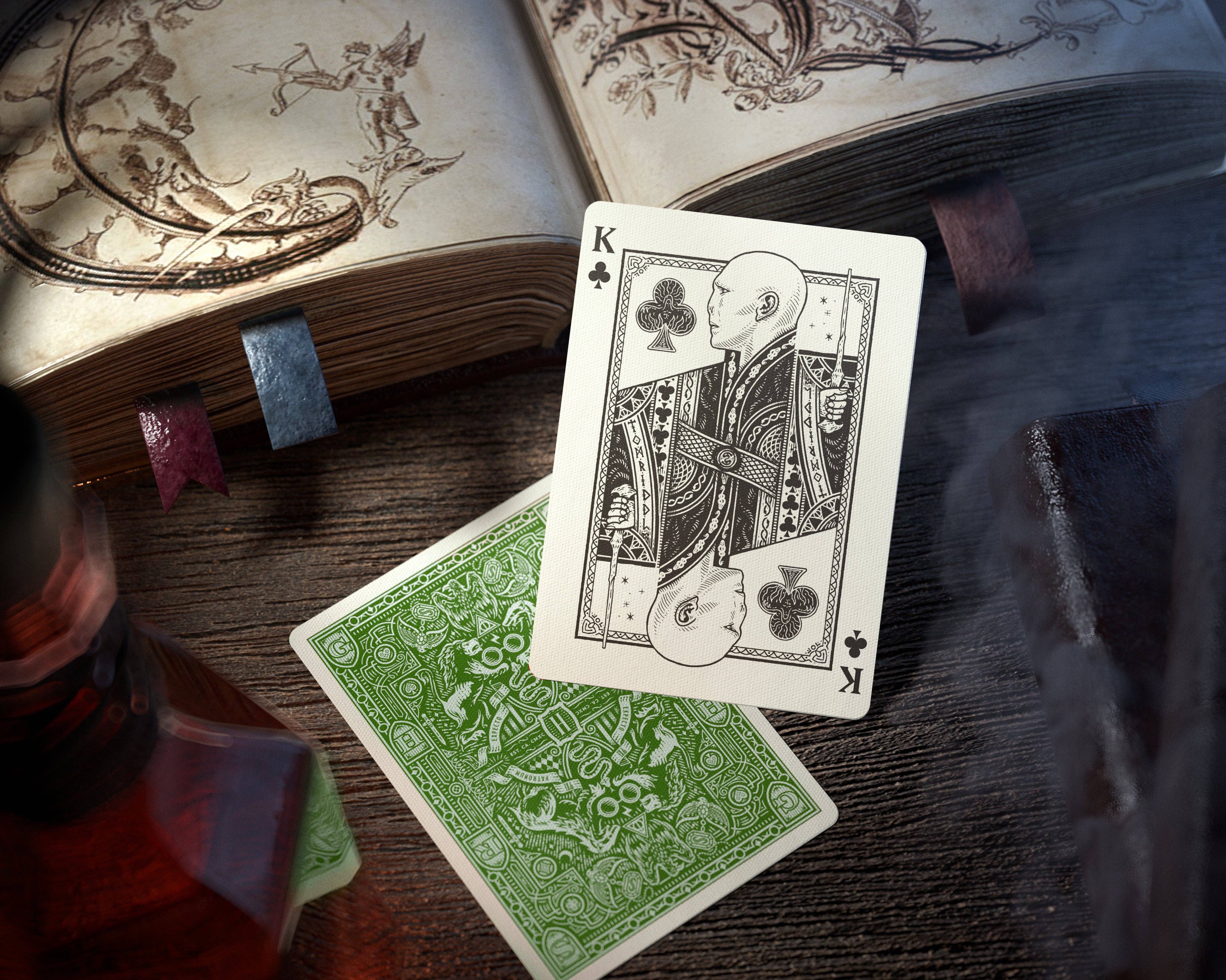 Harry Potter Playing Cards: Green (Slytherin) - Image 11