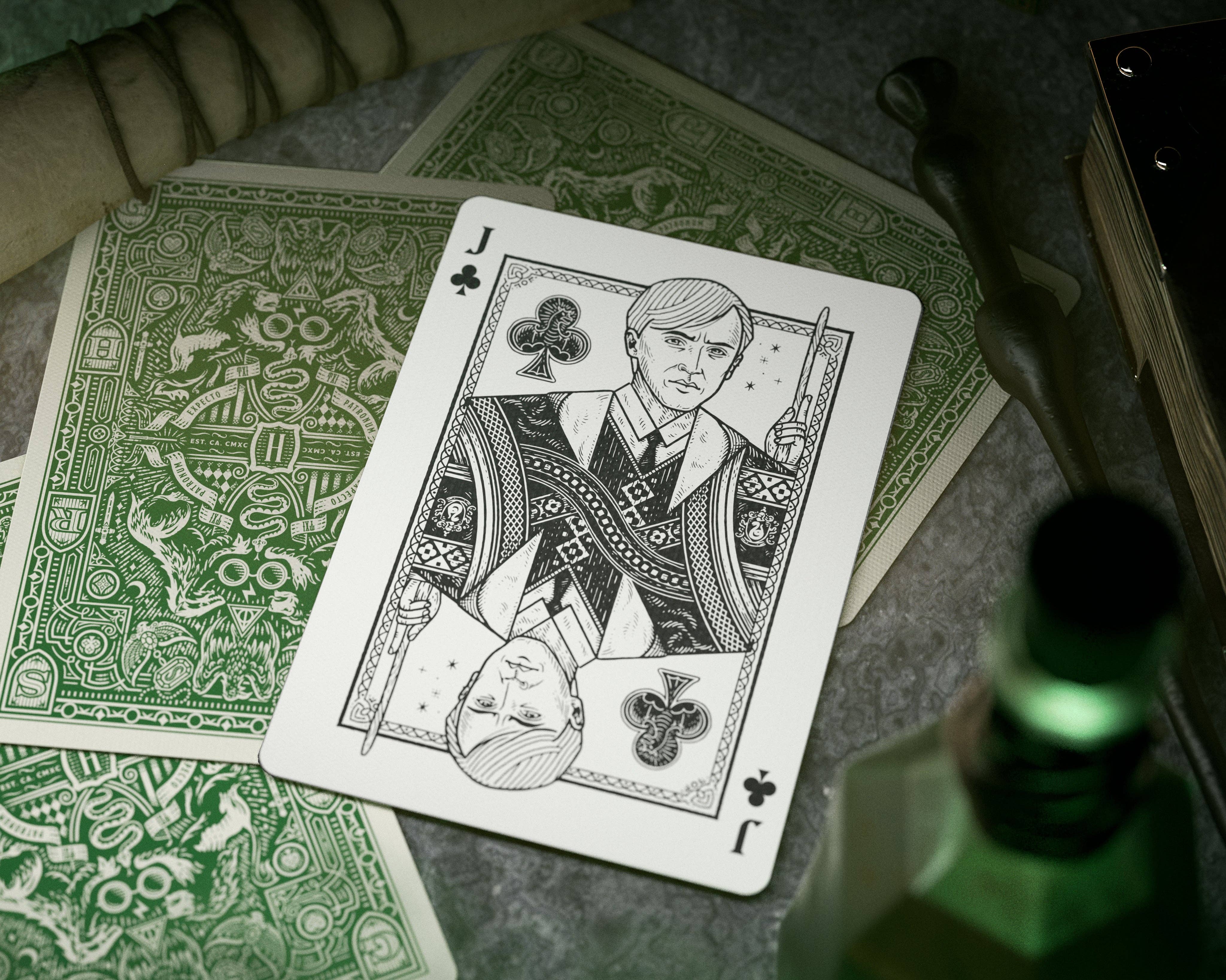 Harry Potter Playing Cards: Green (Slytherin) - Image 17