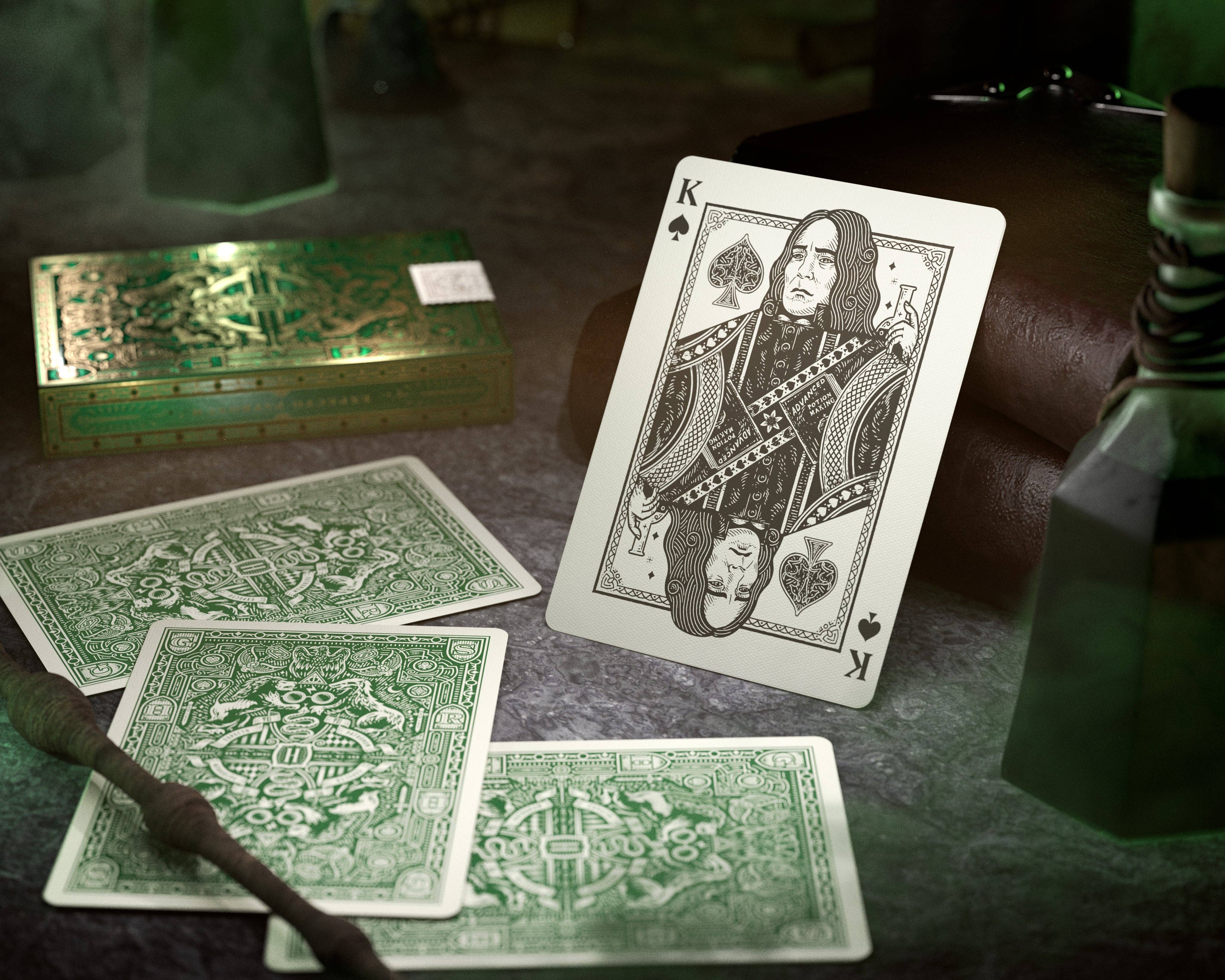 Harry Potter Playing Cards: Green (Slytherin) - Image 18