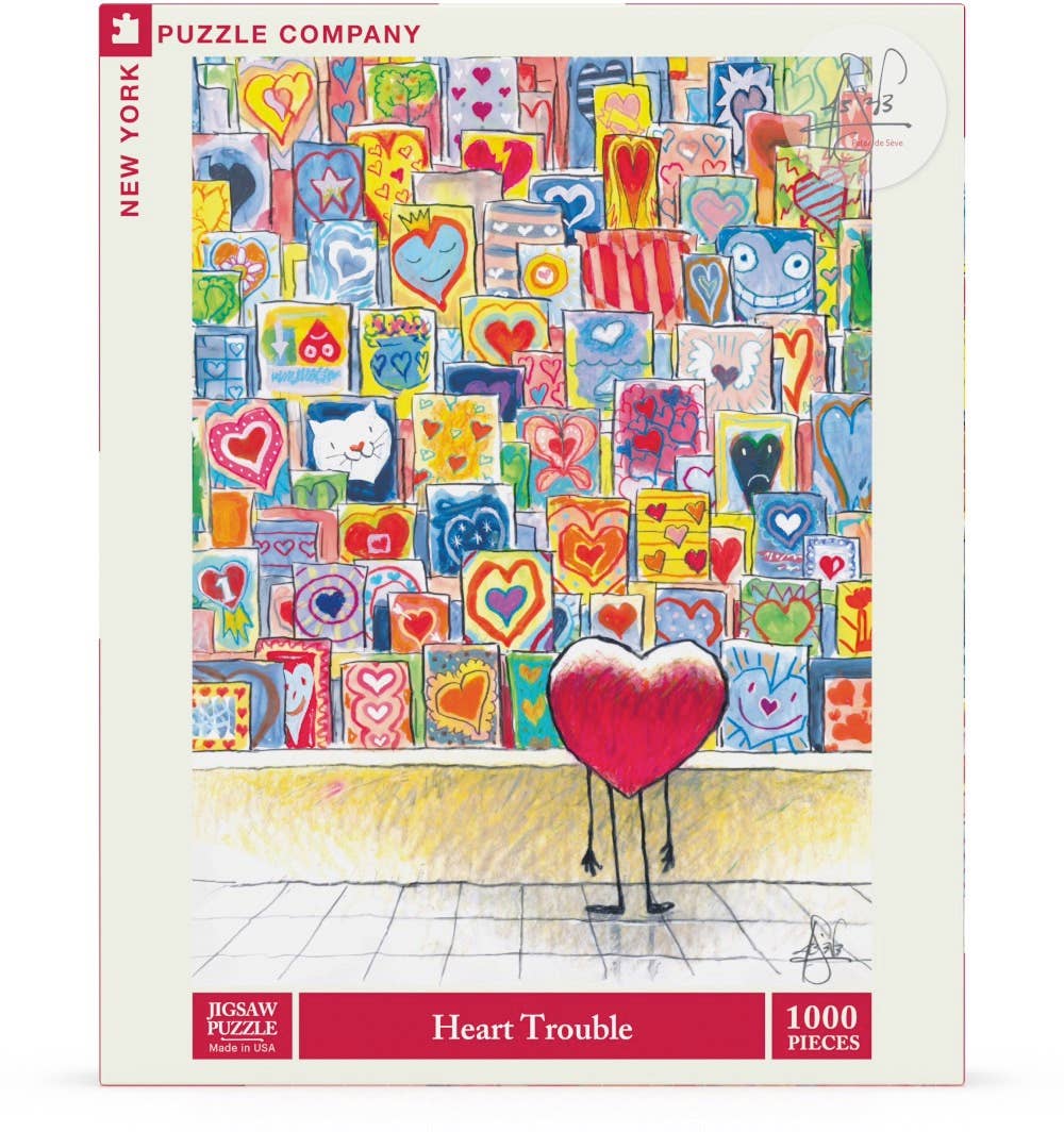 Heart Trouble - 1000 Piece Jigsaw Puzzle - Image 2