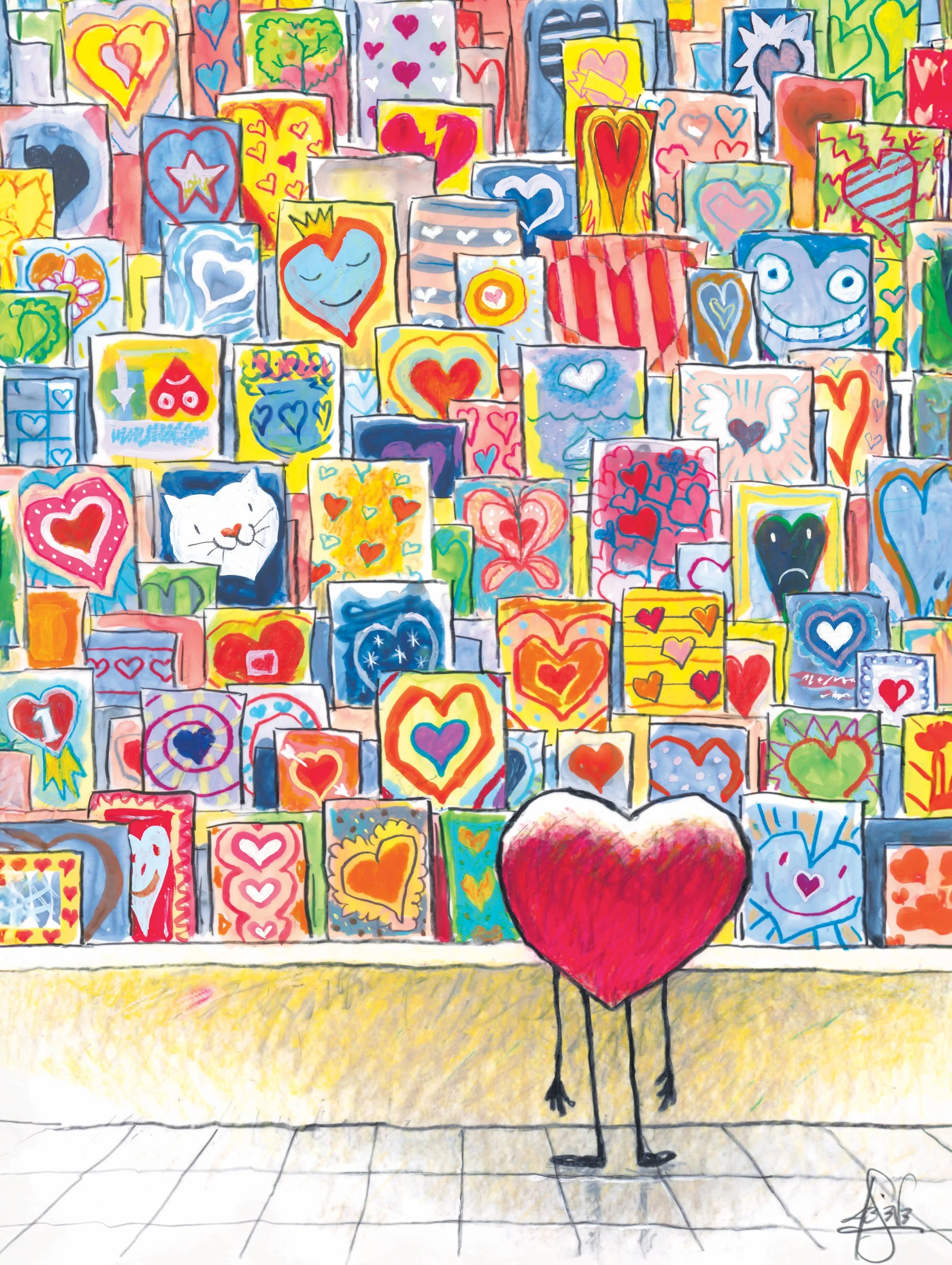 Heart Trouble - 1000 Piece Jigsaw Puzzle - Image 3