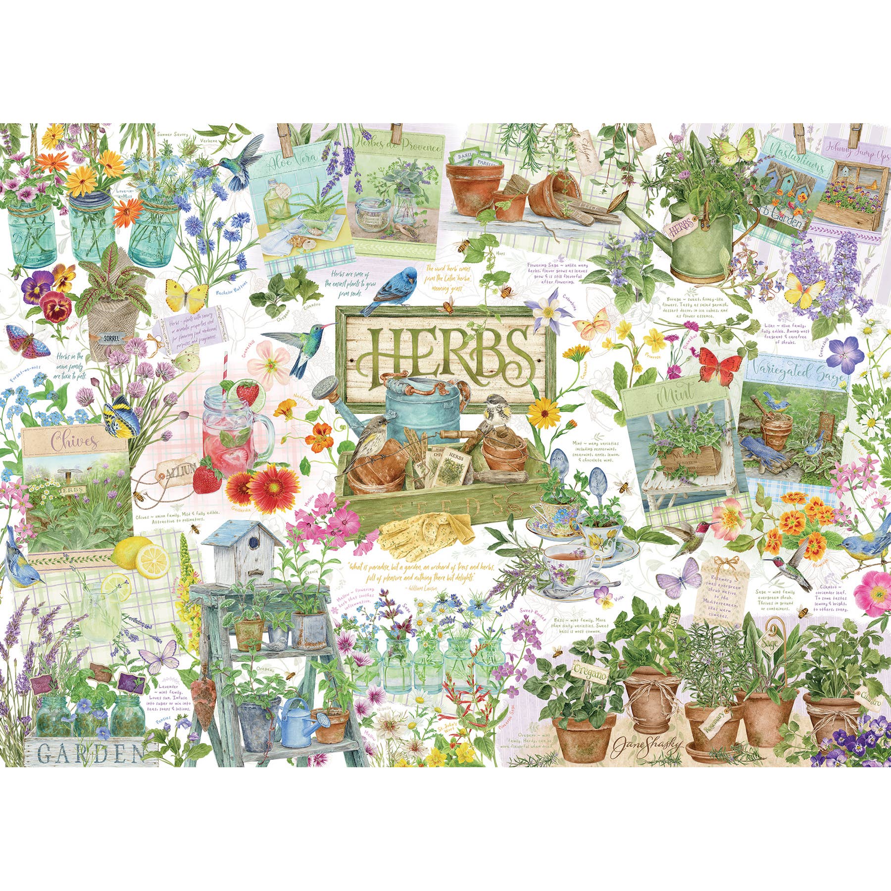 Herb Garden 1000pc Puzzle - Image 2