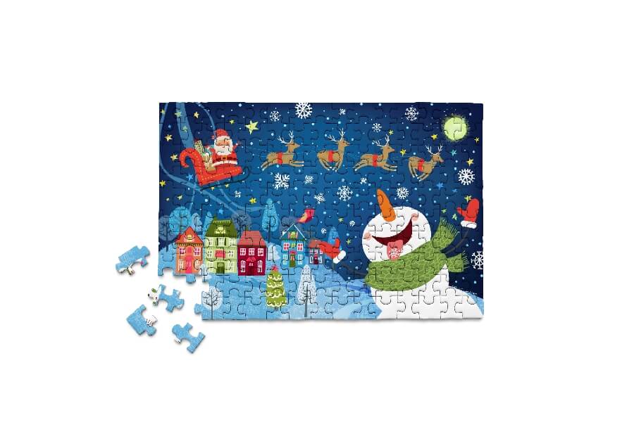 Holidays - Here Comes Santa Claus Christmas Gifts Snowman - Image 4