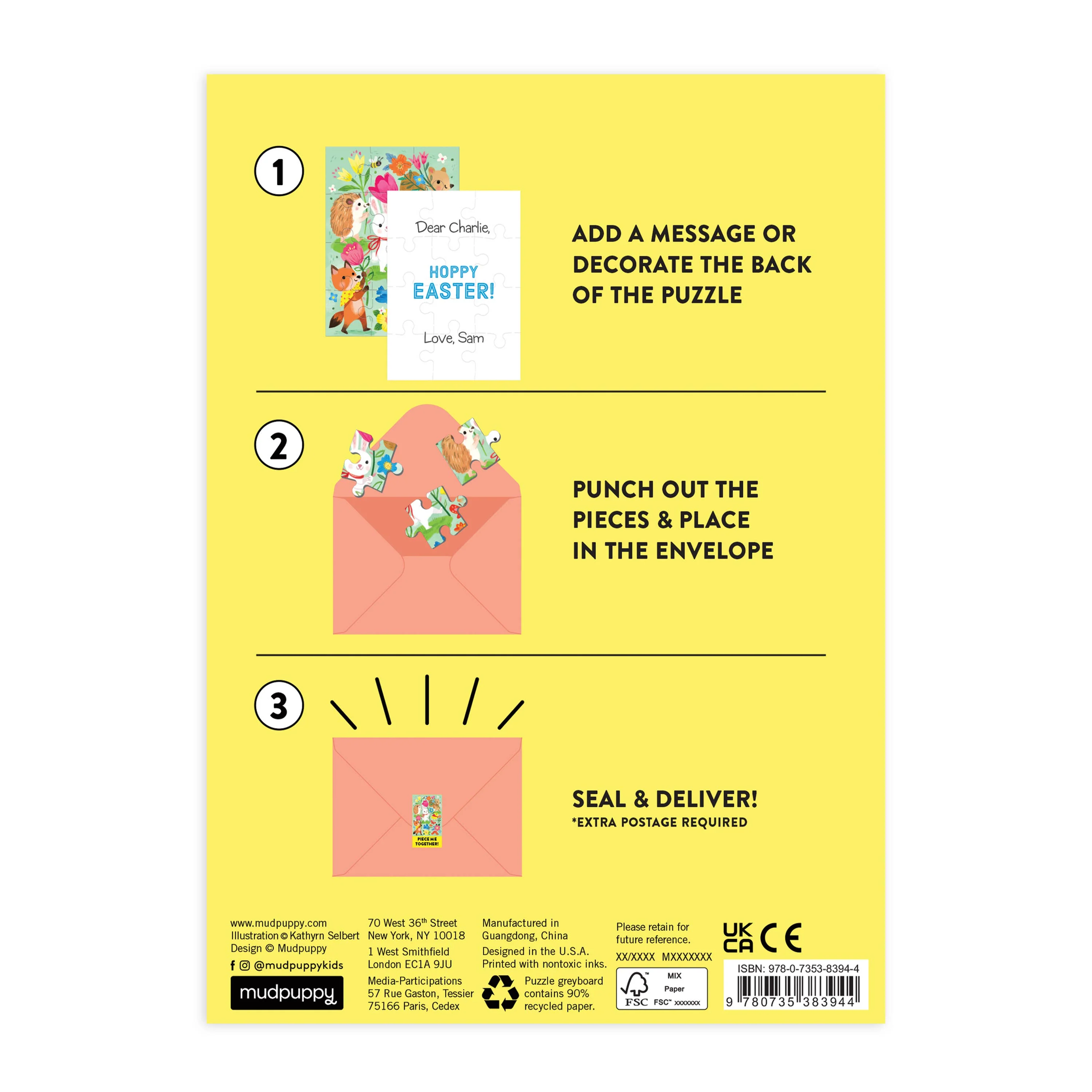 Hoppy Easter! Greeting Card Puzzle - Image 4