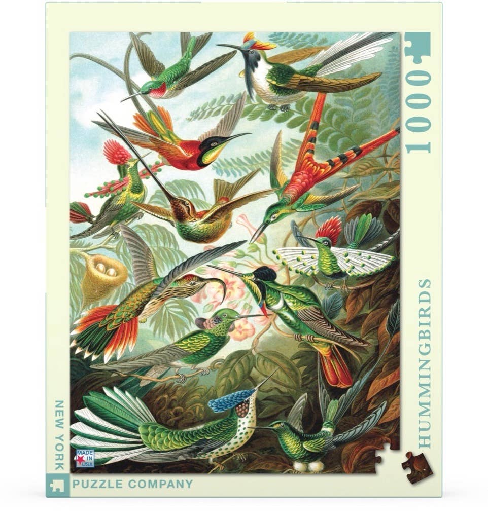 Hummingbirds - 1000 Piece Jigsaw Puzzle - Image 2