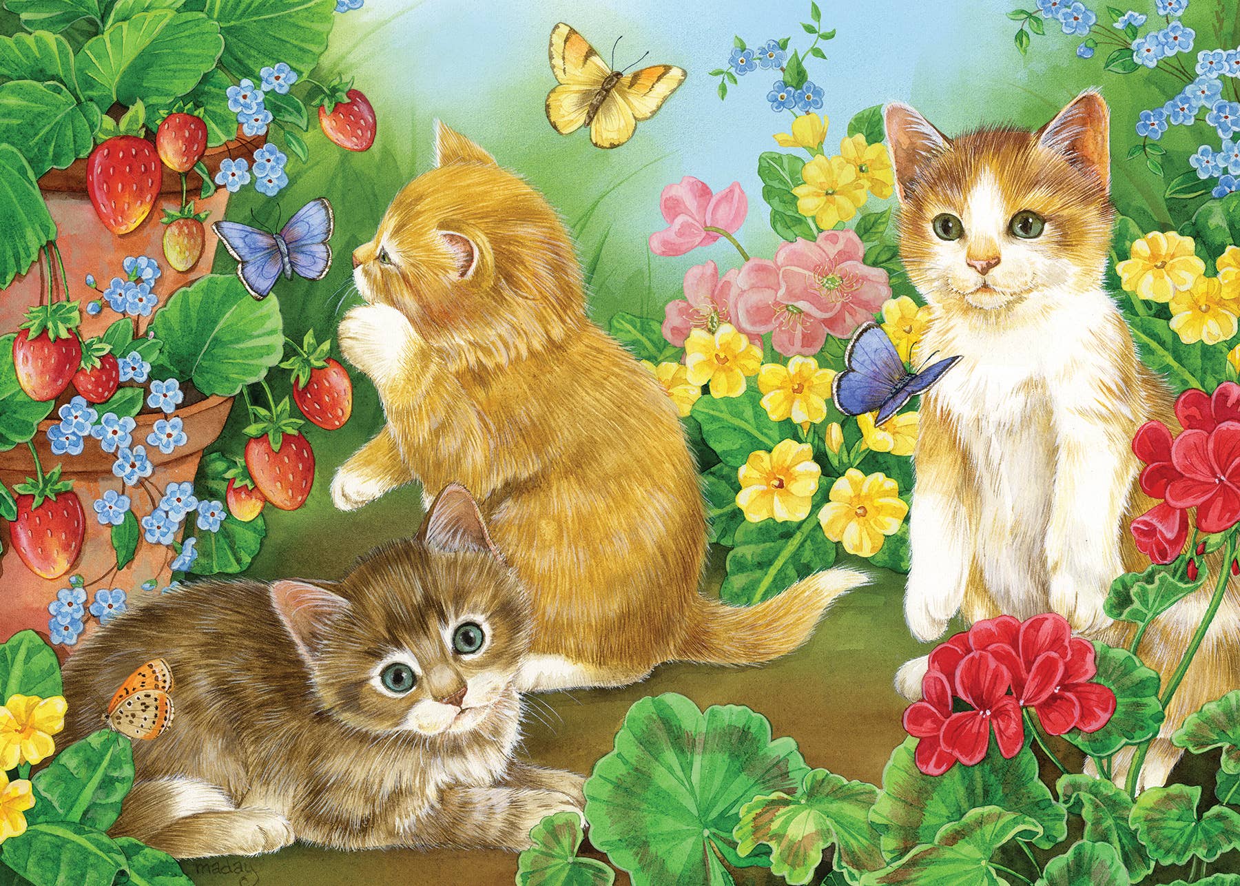 Kitten Playtime (tray) 35pc puzzle - Image 2
