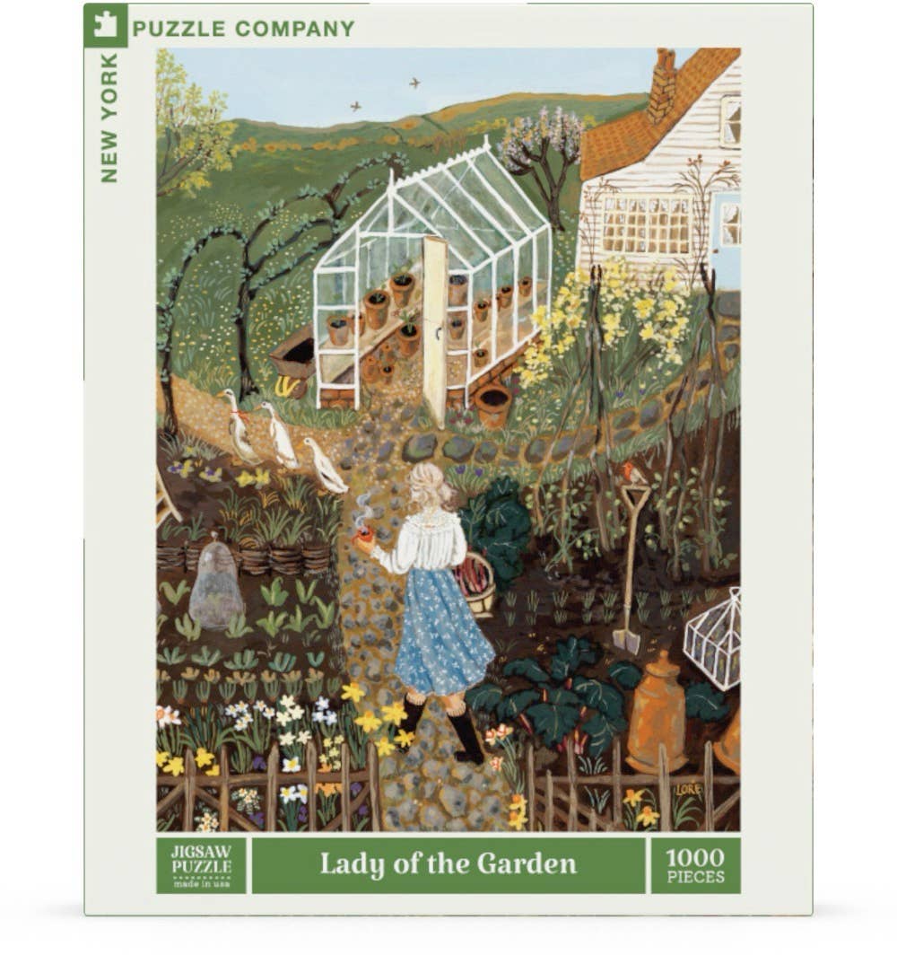 Lady of the Garden - 750 Piece Jigsaw Puzzle - Image 2