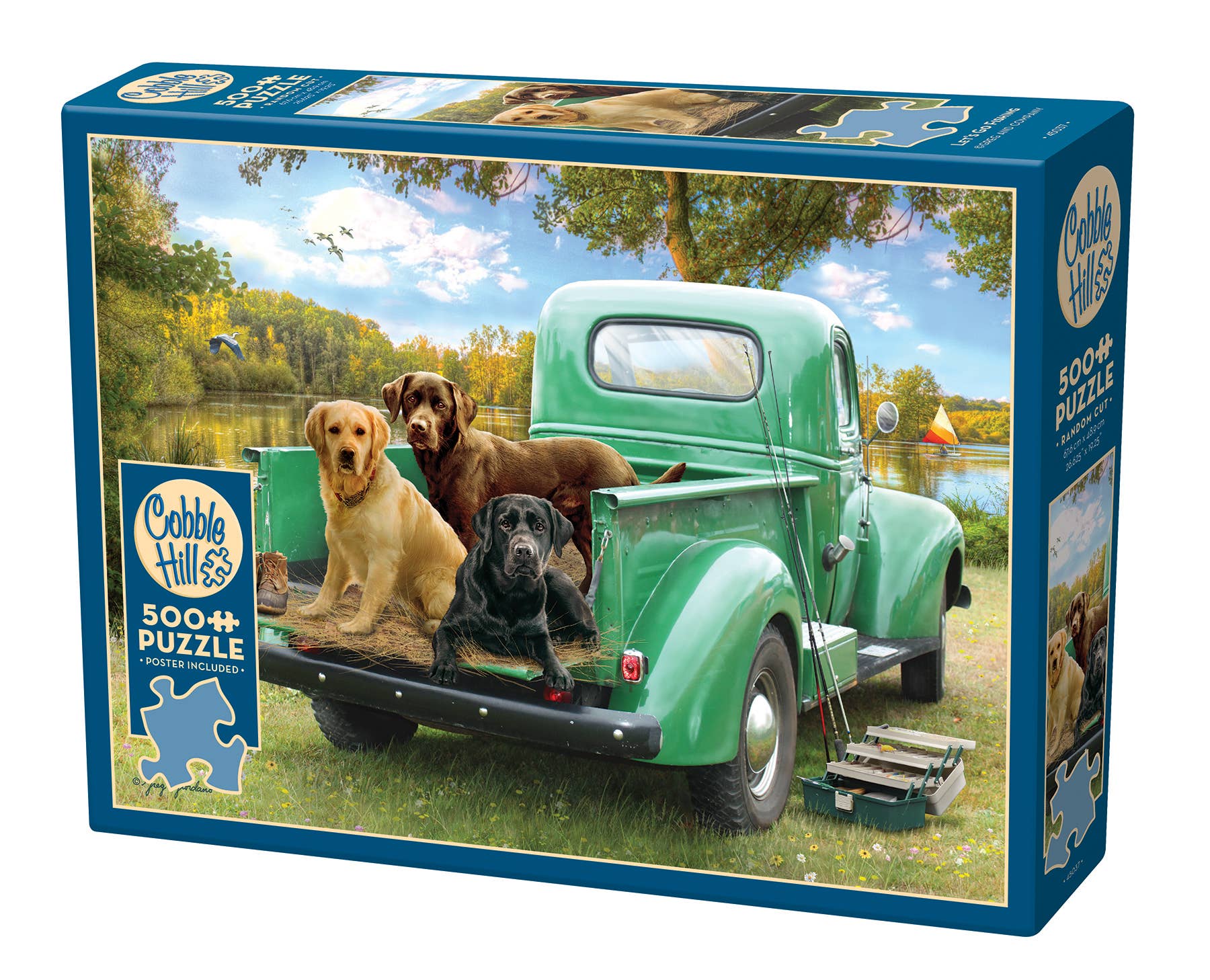 Let's Go Fishing 500pc puzzle