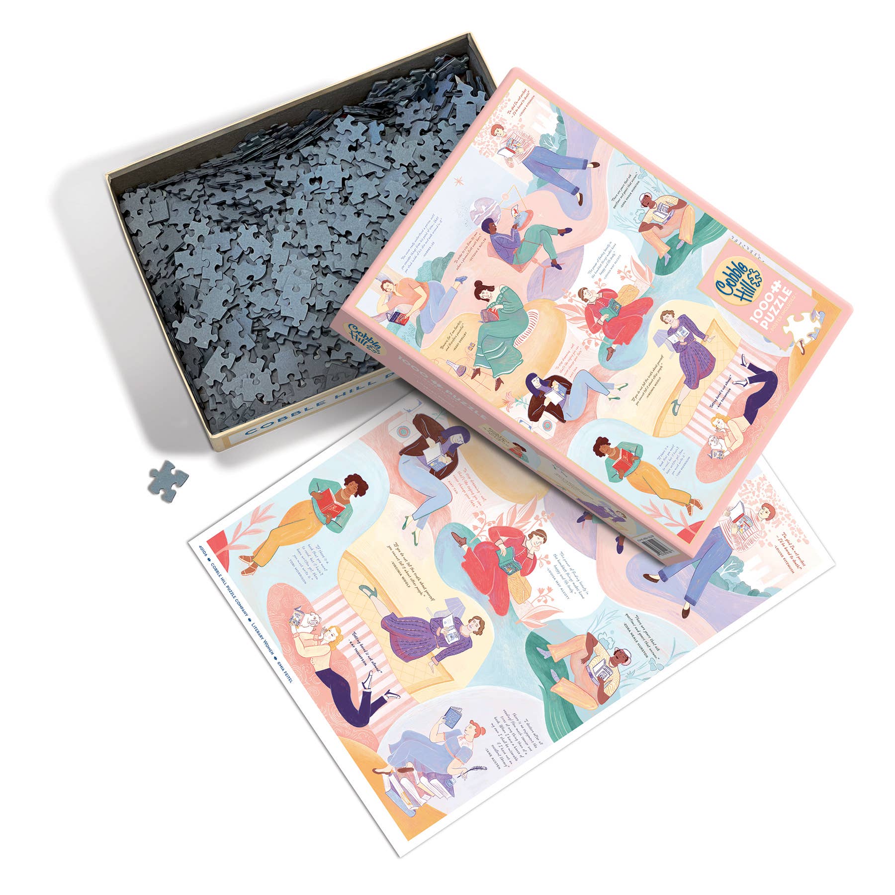 Literary Women 1000pc puzzle - Image 3