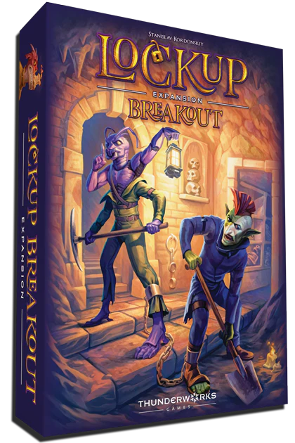 Lockup Breakout Expansion + Upgraded tile set + Kulbak mini expansion