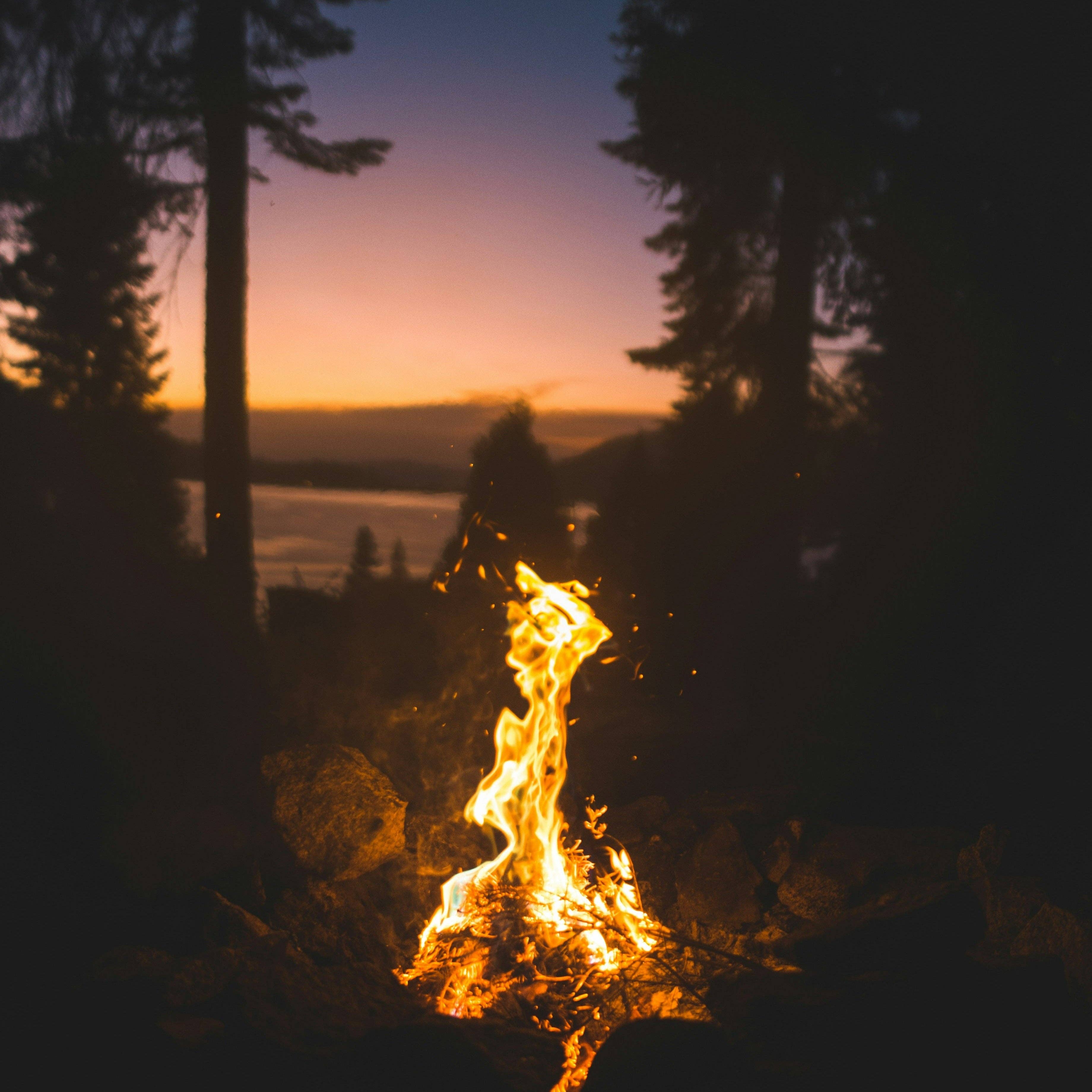 Long Rest 12oz Campfire Candle - Image 3