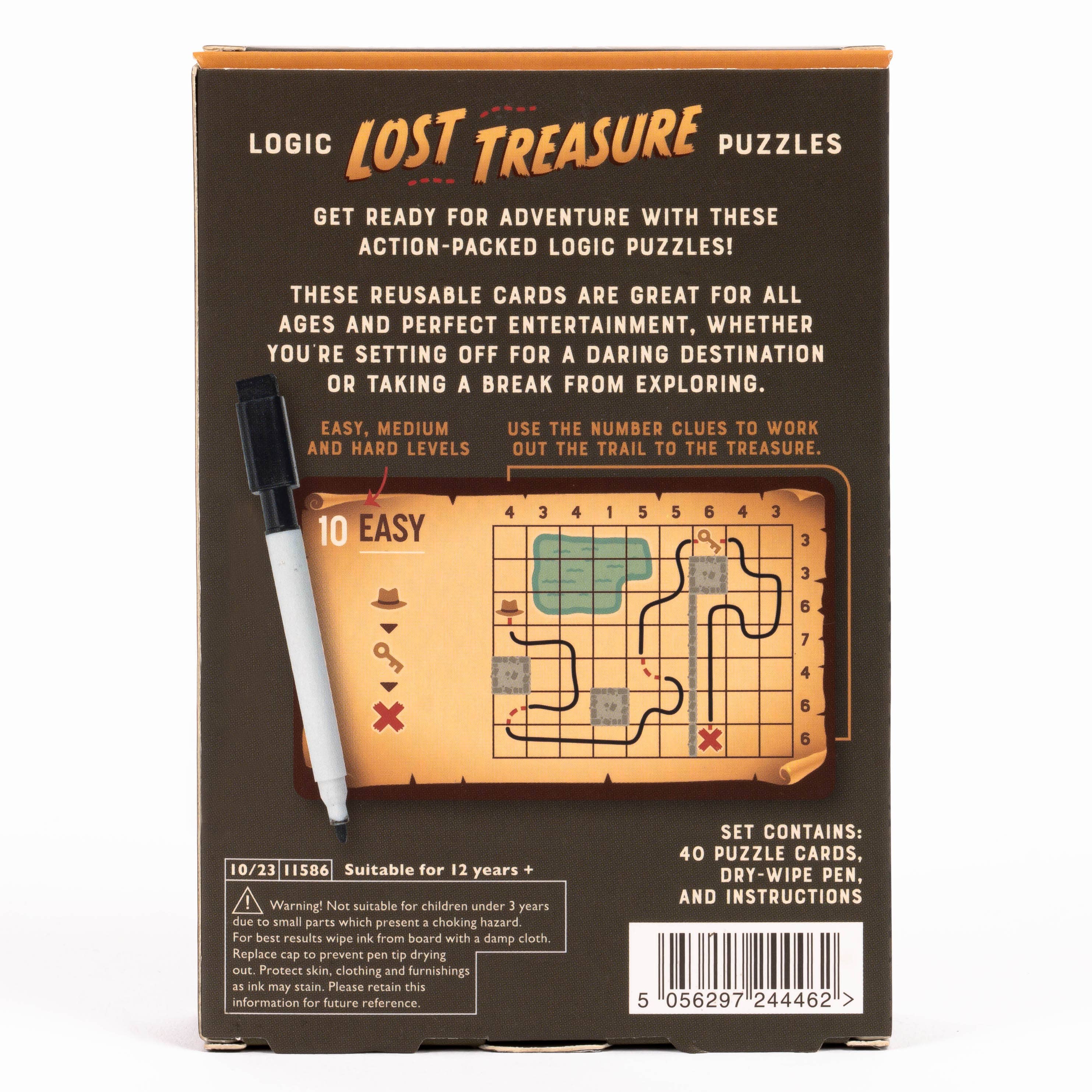 Lost Treasure Logic Puzzles (D.8) - Image 8
