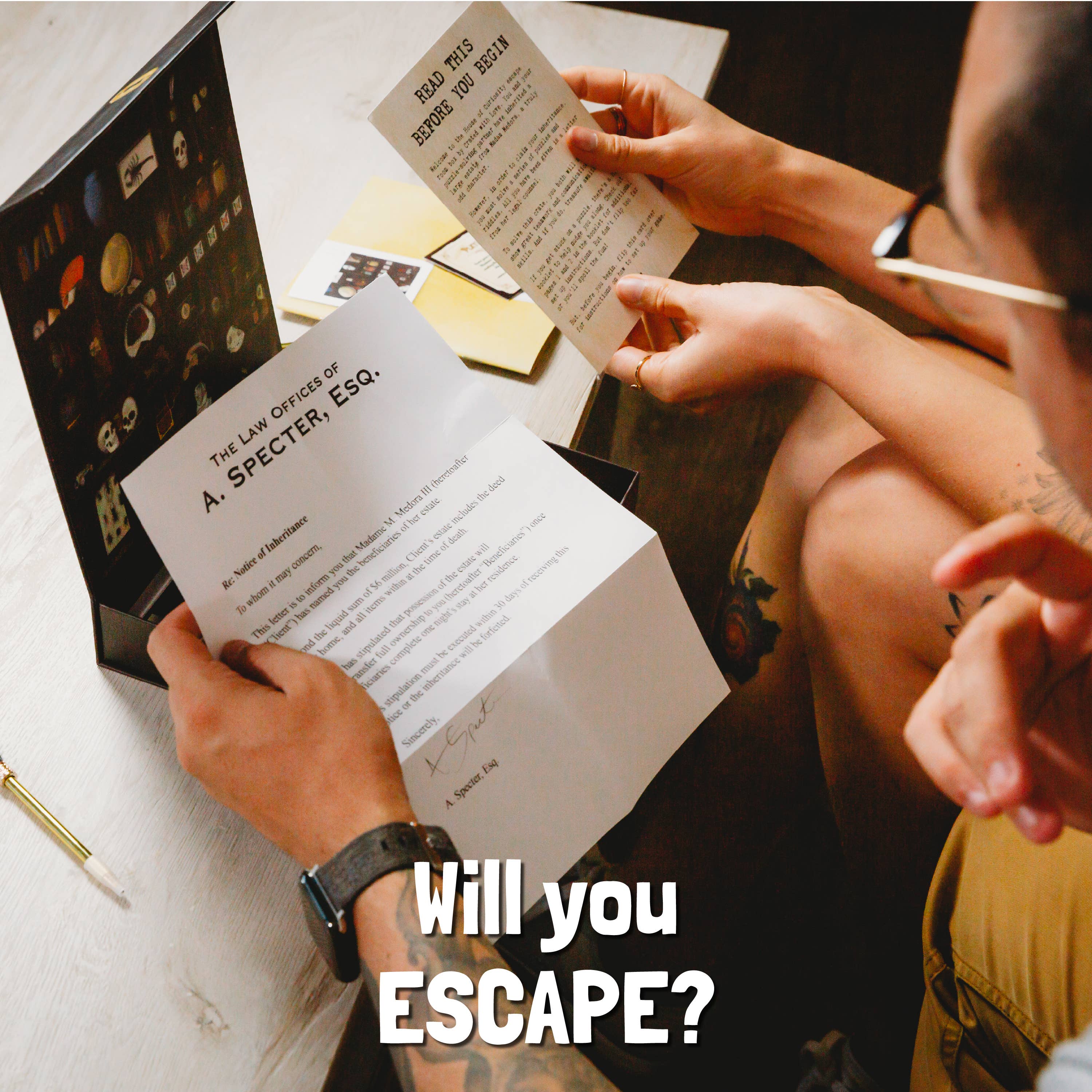Madame Medora's House of Curiosities Escape-Room Board Game - Image 6