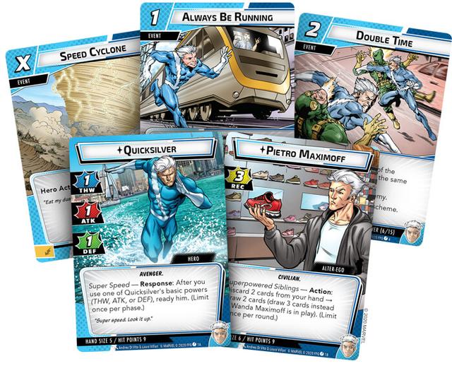 Marvel Champions LCG: Quicksilver Hero Pack - Image 2