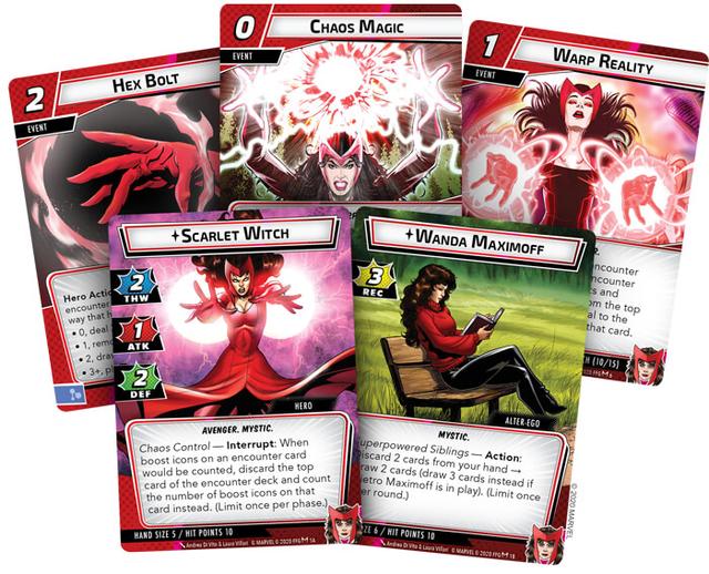 Marvel Champions LCG: Scarlet Witch Hero Pack - Image 2