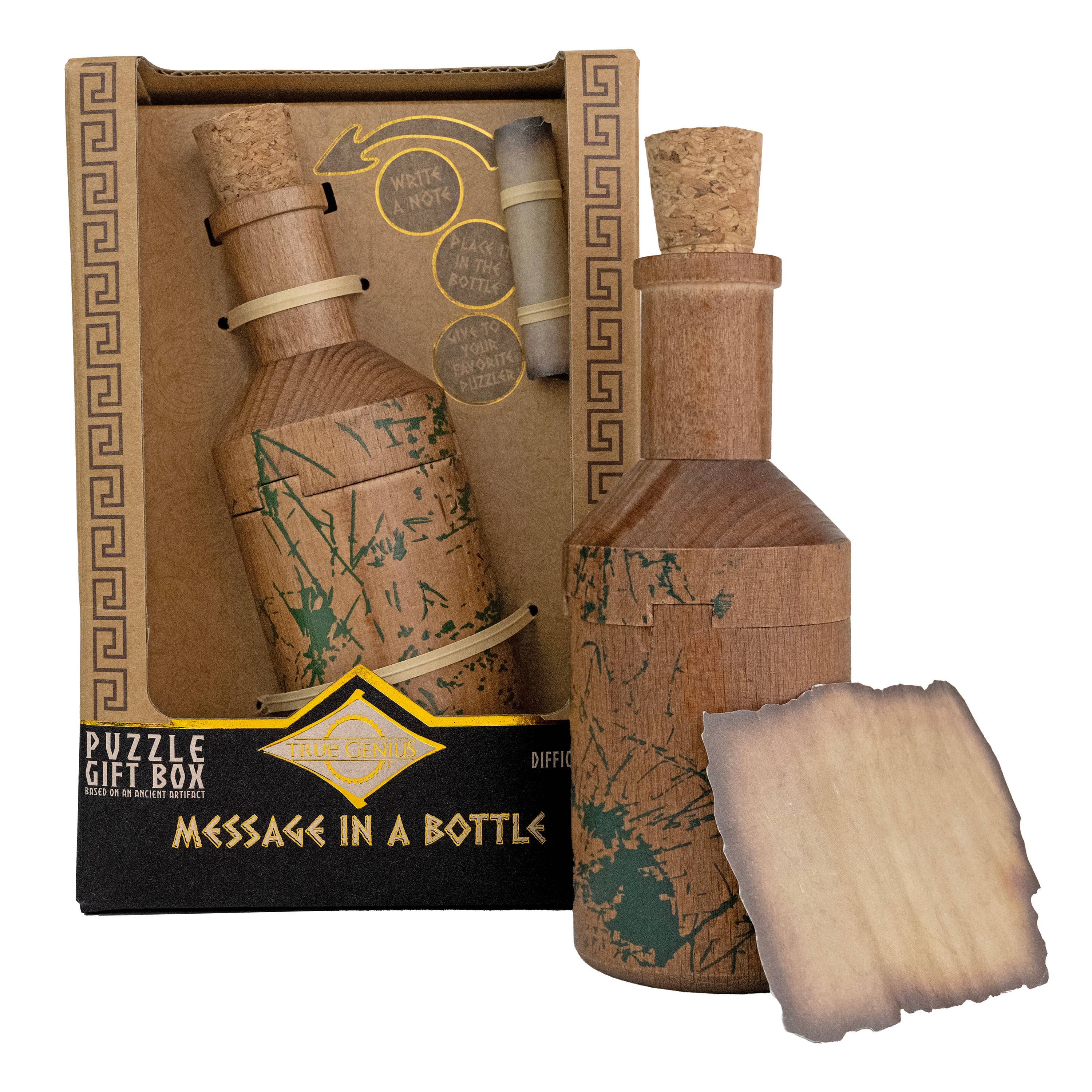 True Genius Message in a Bottle - Secret Puzzle Box - Image 10
