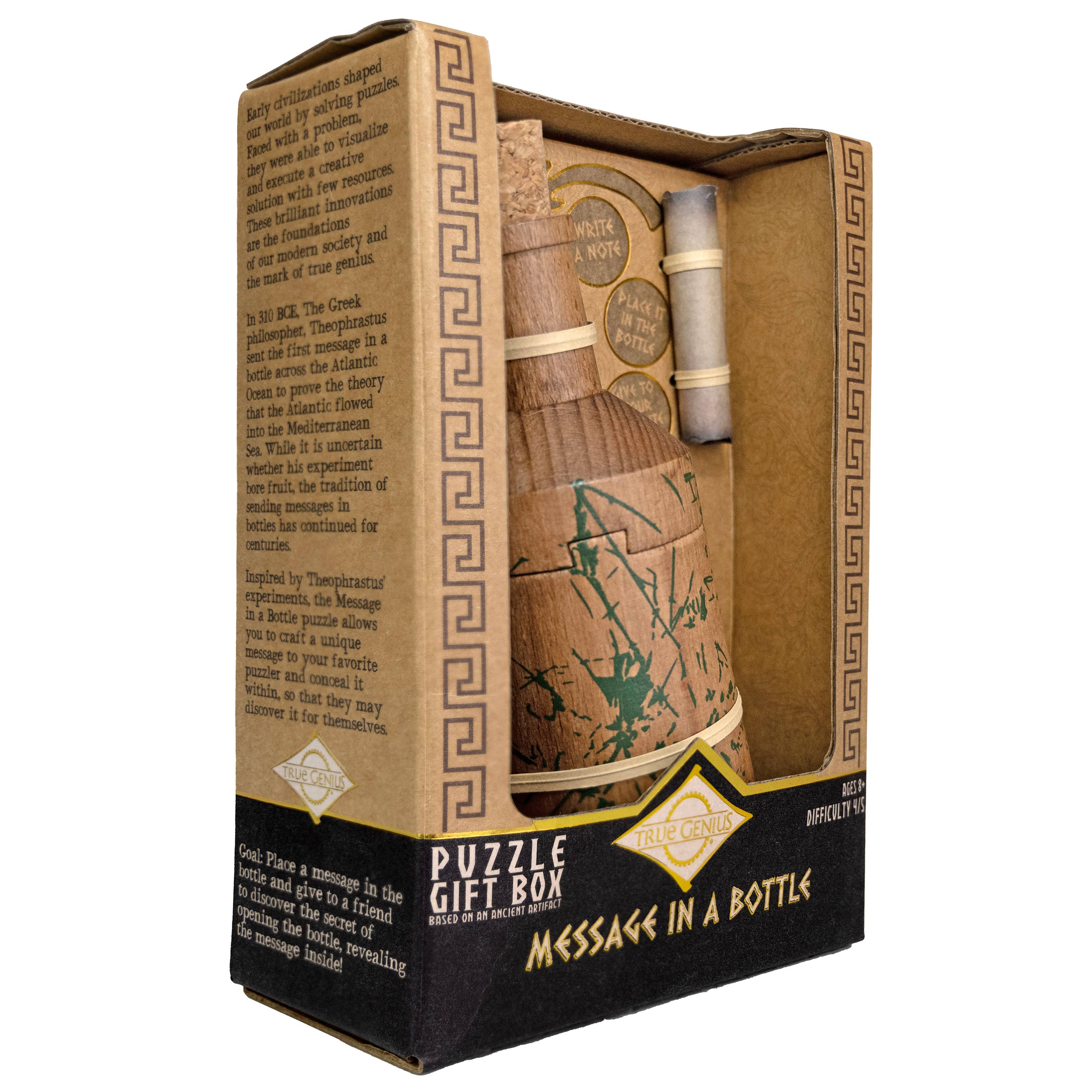 True Genius Message in a Bottle - Secret Puzzle Box - Image 7