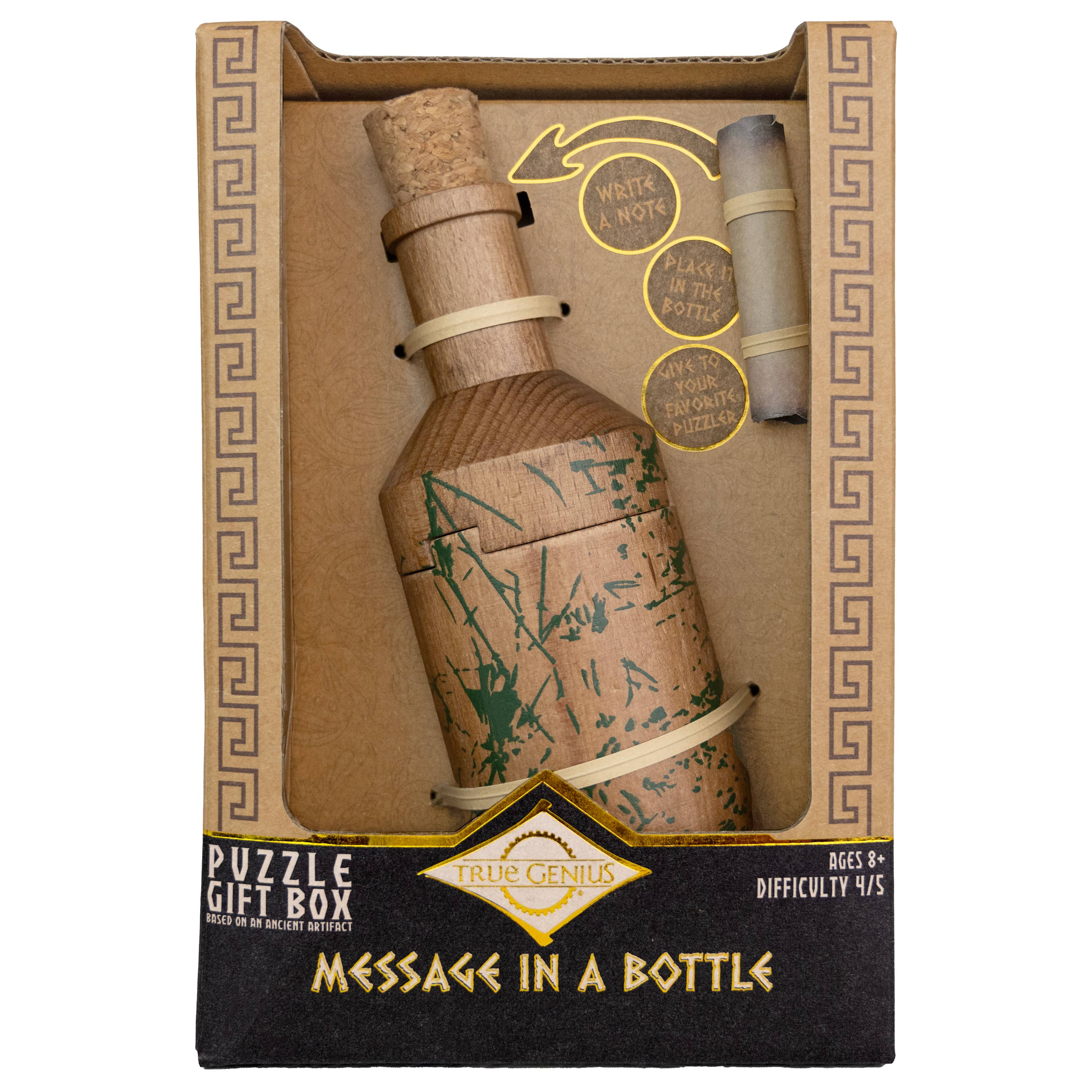 True Genius Message in a Bottle - Secret Puzzle Box - Image 8
