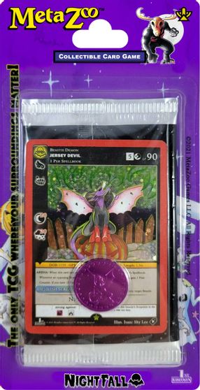 MetaZoo: Cryptid Nation — Nightfall Blister Pack (1st Edition)
