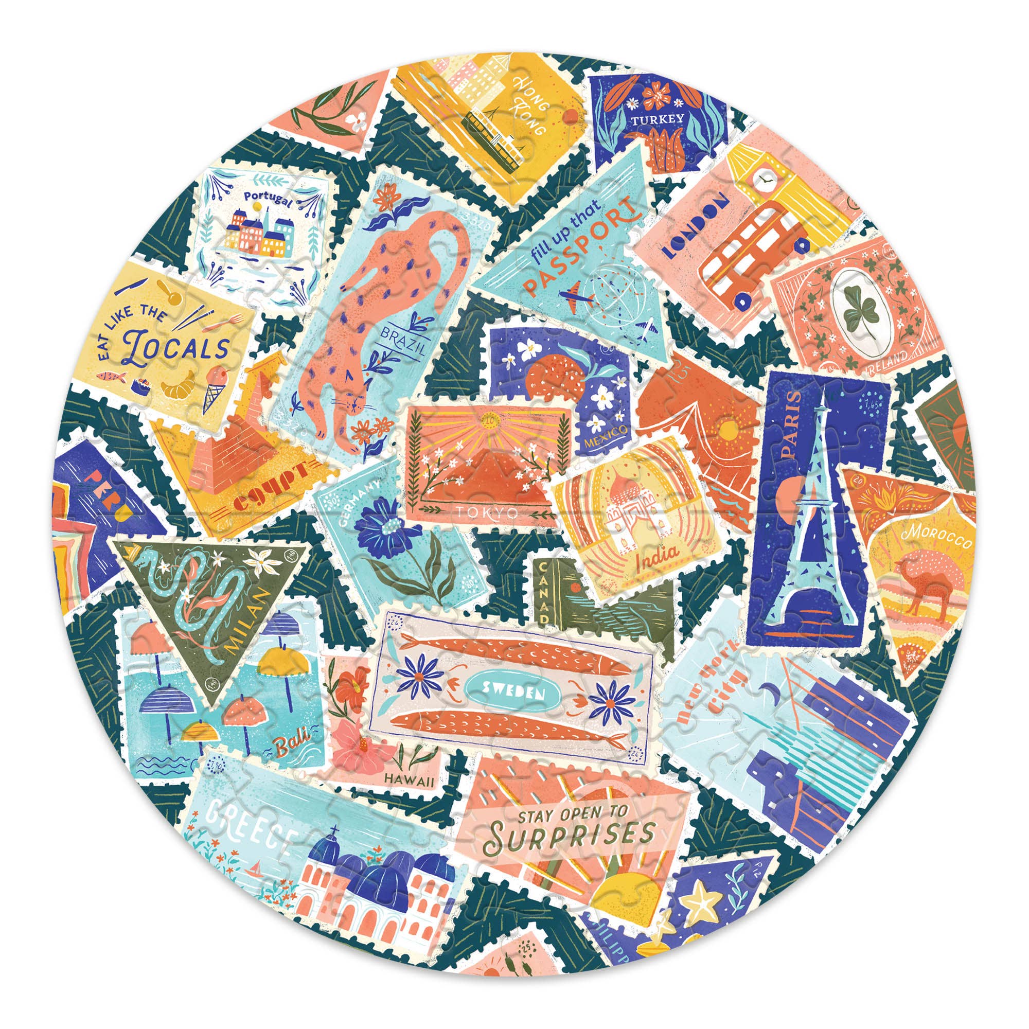 MINI JIGSAW PUZZLE, Well Traveled - Image 2