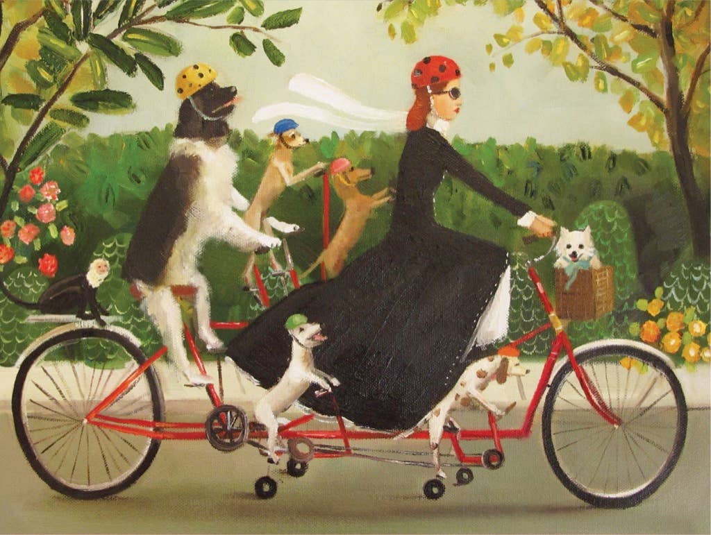 Miss Moon's Bike - 1000 Piece Jigsaw Puzzle - Image 3
