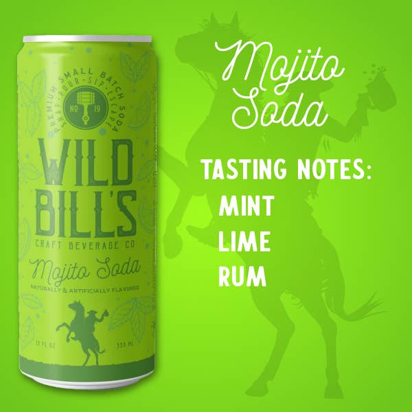 Mojito Mocktail - Premium Cane Sugar Soda, 12-Pack, Cans - Image 4