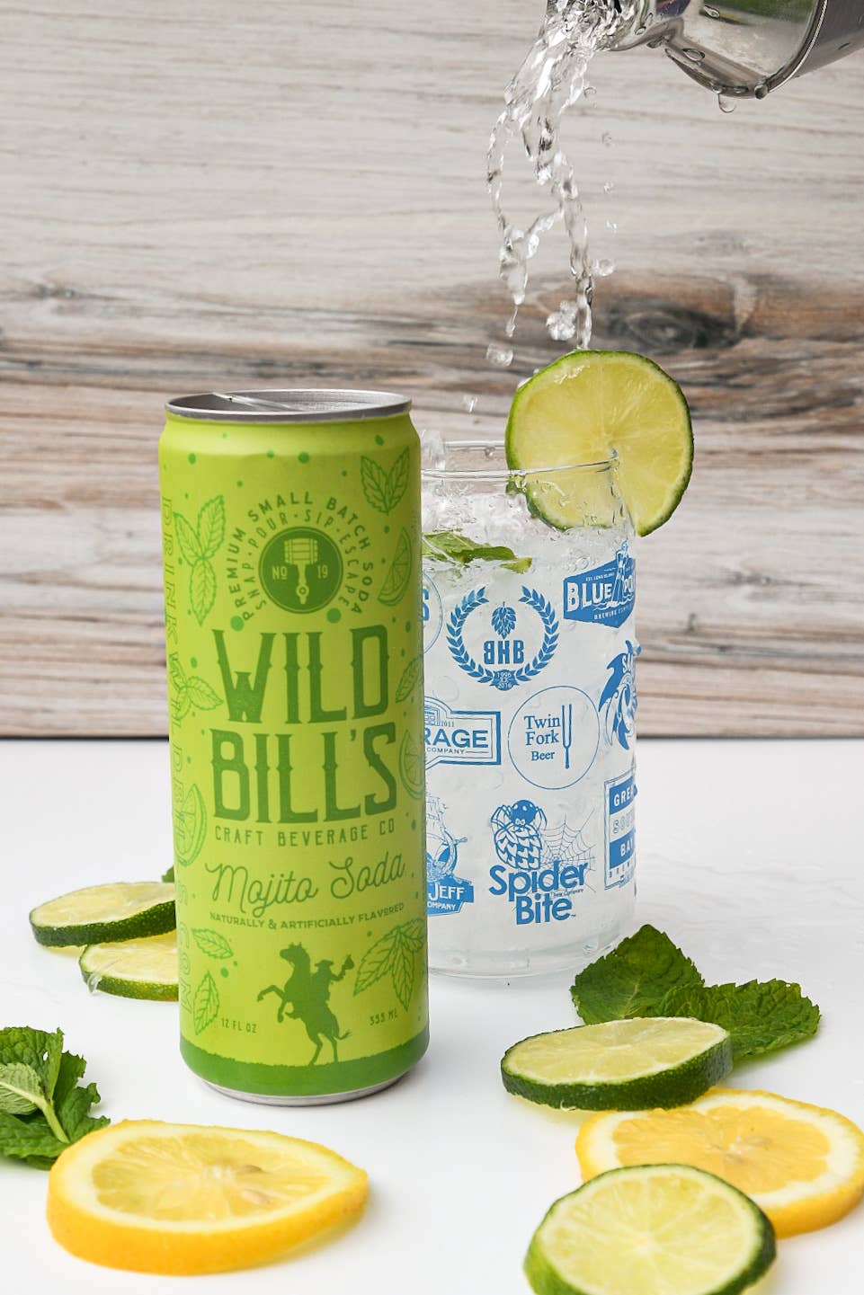 Mojito Mocktail - Premium Cane Sugar Soda, 12-Pack, Cans - Image 5