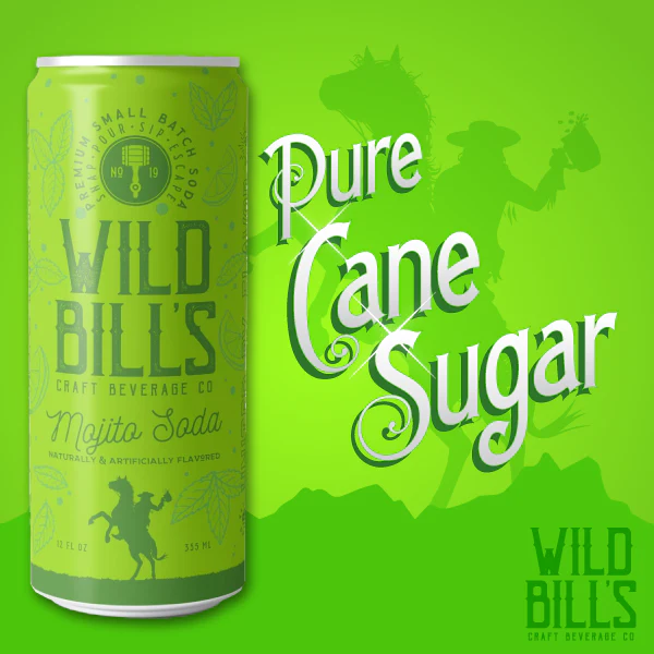 Mojito Mocktail - Premium Cane Sugar Soda, 12-Pack, Cans - Image 7