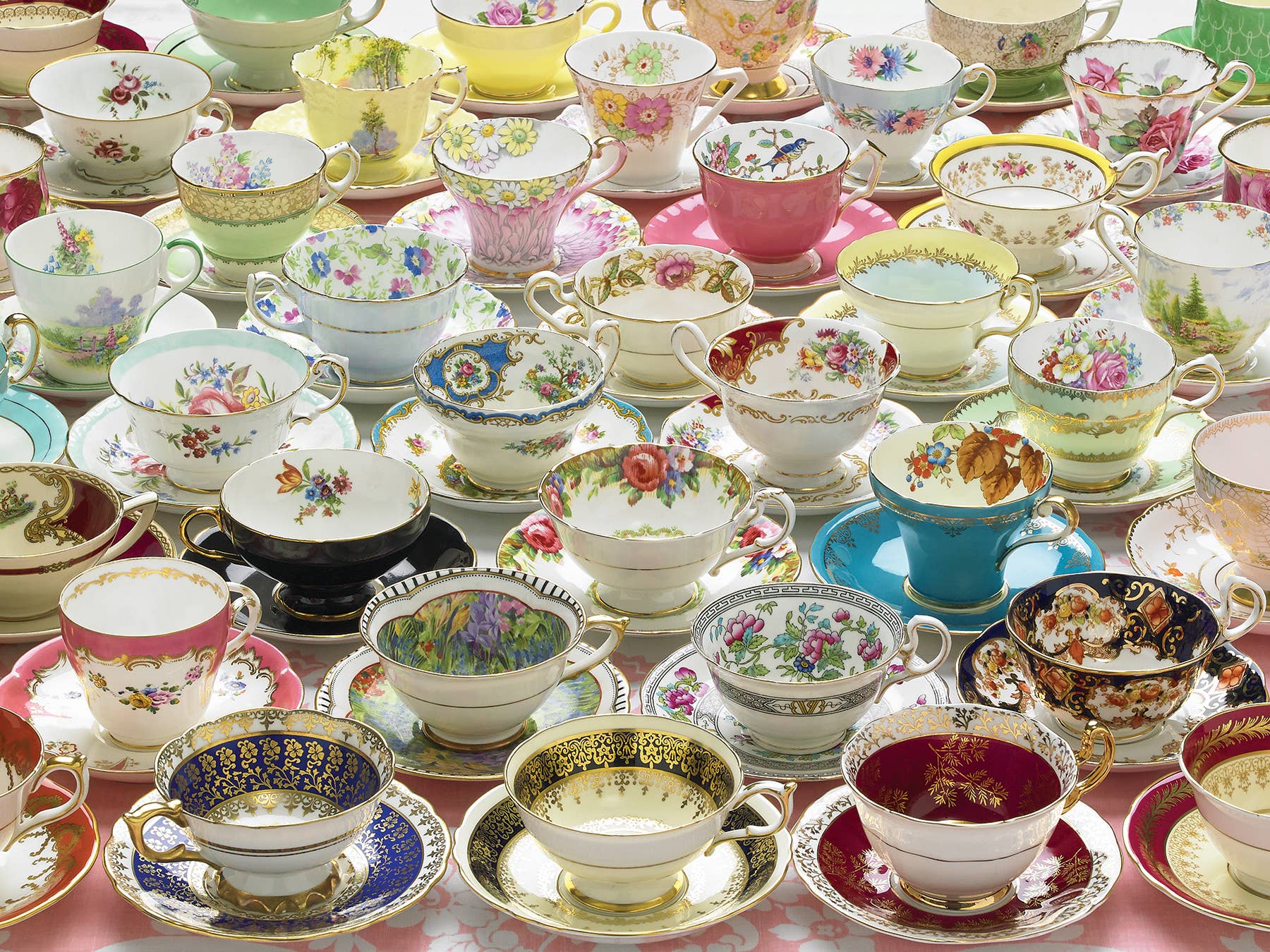 More Teacups 275pc puzzle - Image 2