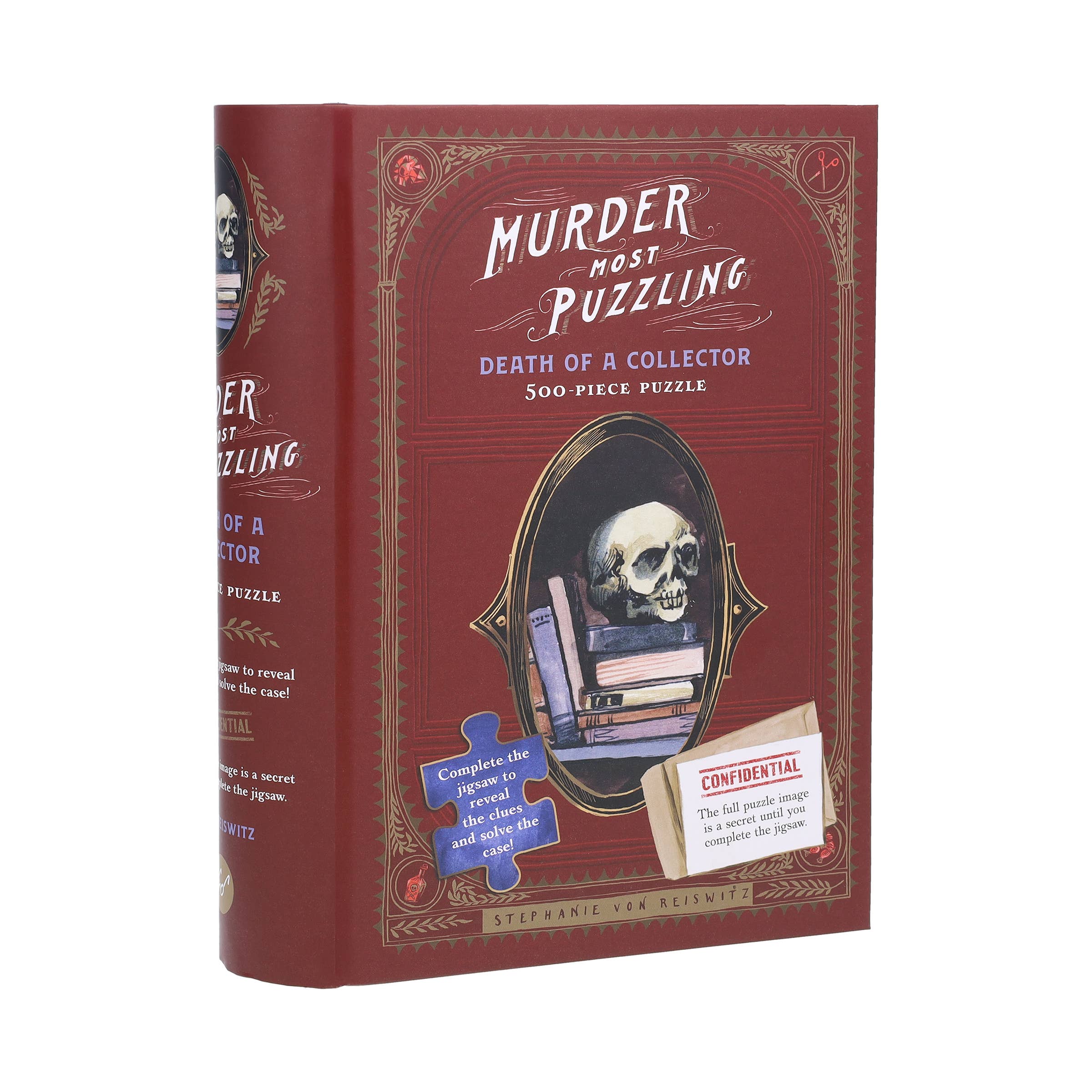 Murder Most Puzzling Death of a Collector 500-Piece Puzzle - Image 2