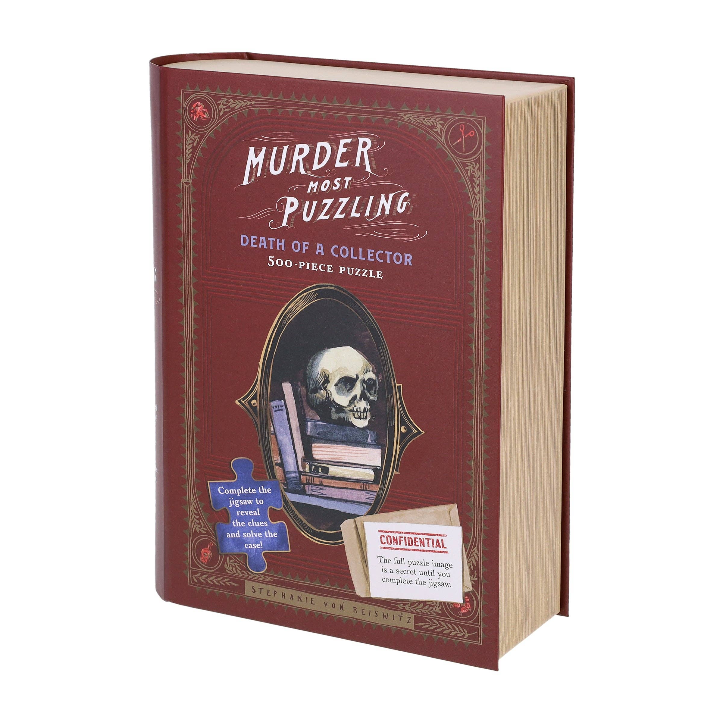 Murder Most Puzzling Death of a Collector 500-Piece Puzzle - Image 3